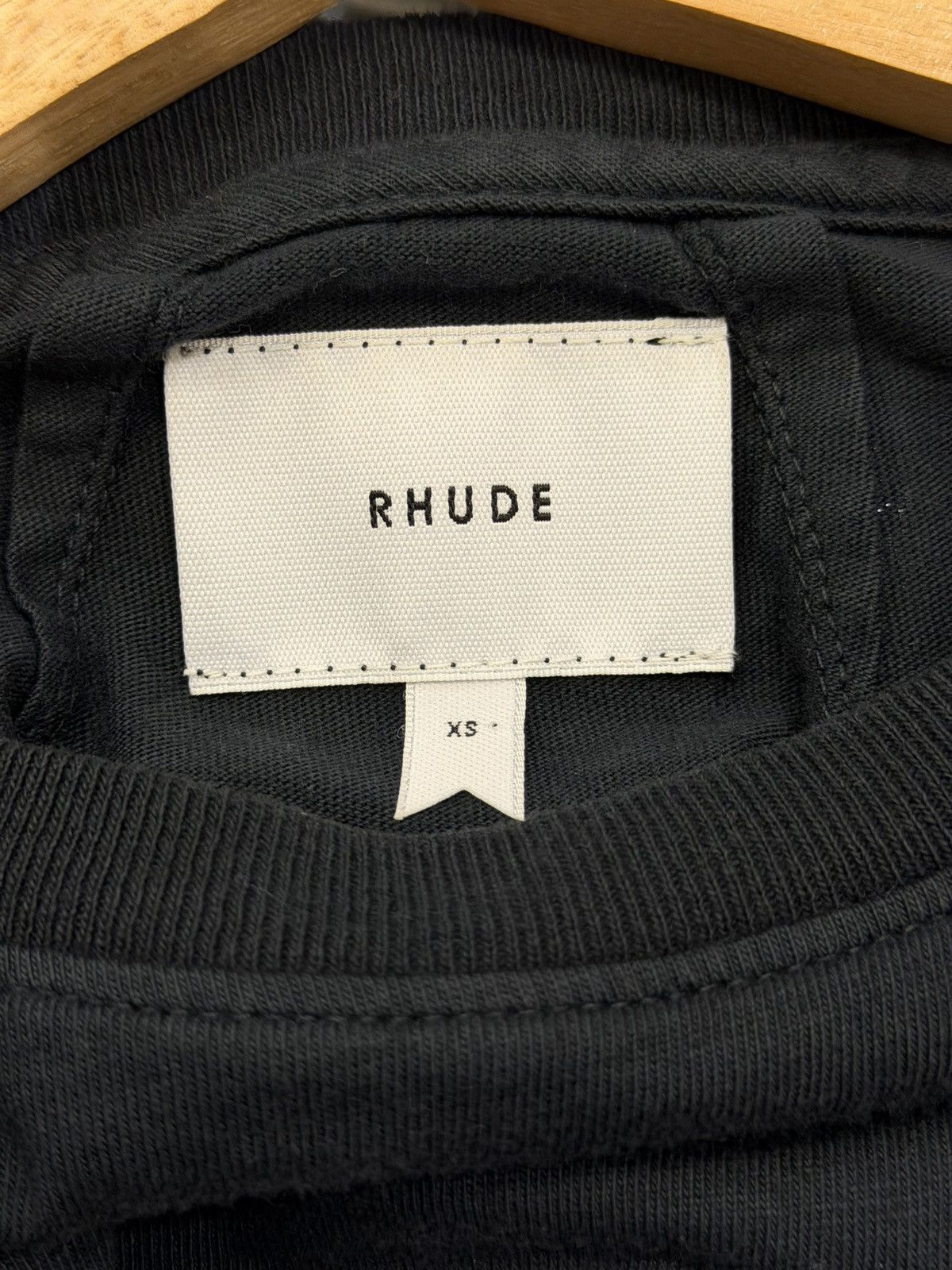 Rhude Rhune Dimora Hotel Tee - Black Size US XS / EU 42 / 0 - 3 Thumbnail