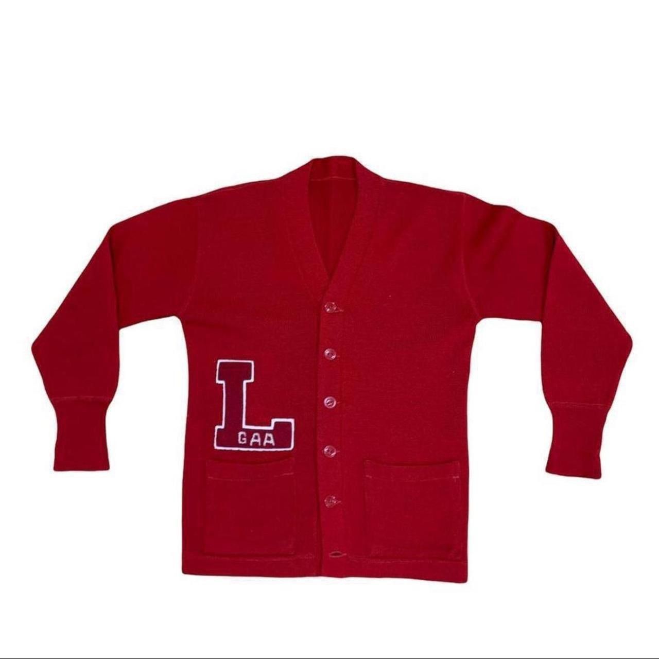 Vintage Vintage 1950s Varsity Cardigan Size US S / EU 44-46 / 1 - 1 Thumbnail