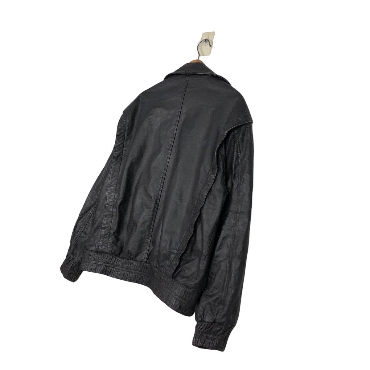 Japanese Brand 📌Vintage Biker Leather Jacket Jindo Blanket Issey Miyake Size US S / EU 44-46 / 1 - 14 Thumbnail