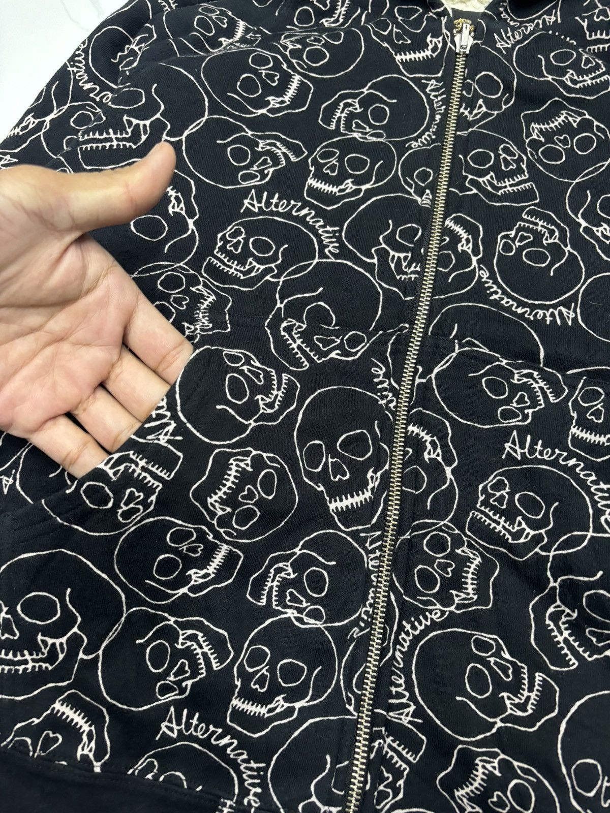 14th Addiction 🔥Rare Skulls Hoodies If Six Was Nine Lgb Style Size US S / EU 44-46 / 1 - 12 Thumbnail