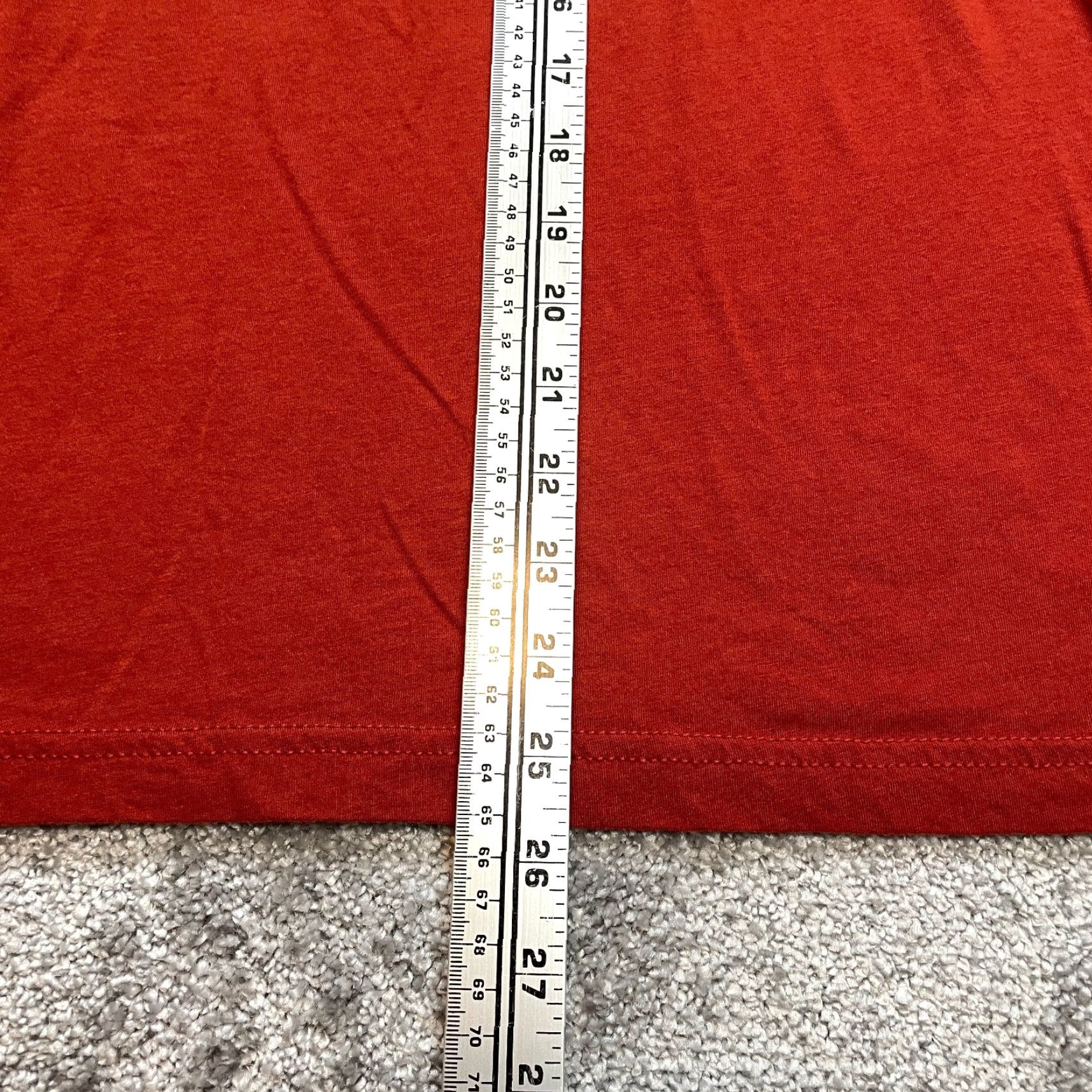Vintage Bella + Canvas Shirt Unisex Adults M Orange Long Sleeve Crew Neck Hawaiian Logo 3001 2020s Size US M / EU 48-50 / 2 - 6 Thumbnail
