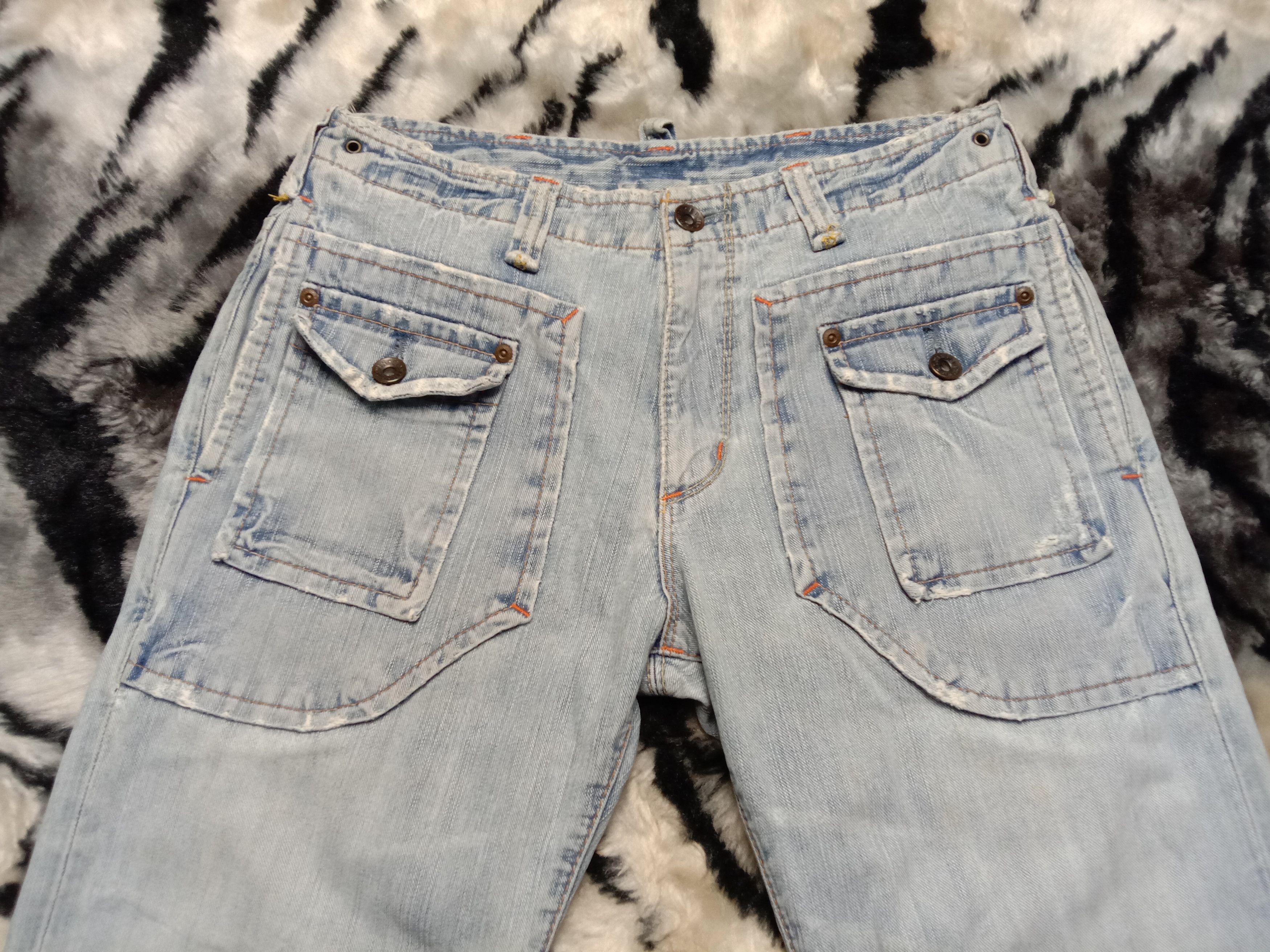 Edwin × Vintage Distressed Jean Edwin Bushpants Size US 30 / EU 46 - 3 Thumbnail