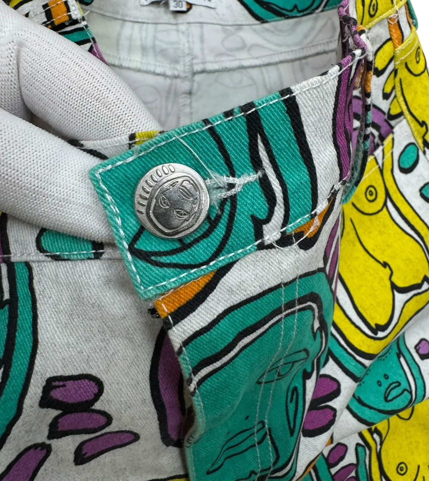 Other Patrick Church Printed Pants size 30 Size 30" / US 8 / IT 44 - 11 Thumbnail