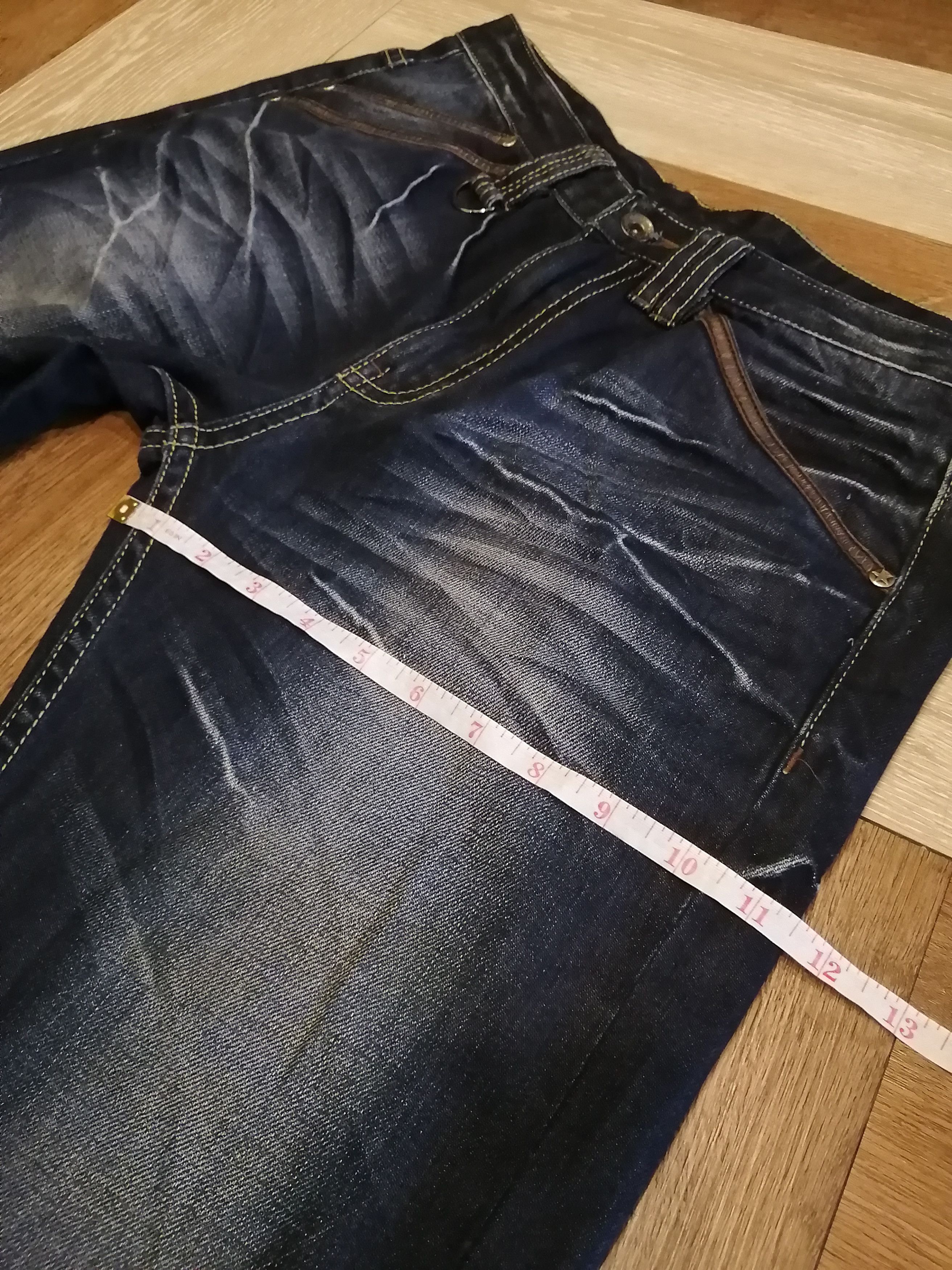 Japanese Brand JAPANESE SEMANTIC DESIGN DISTRESSED LOOK JEANS Size US 32 / EU 48 - 11 Thumbnail