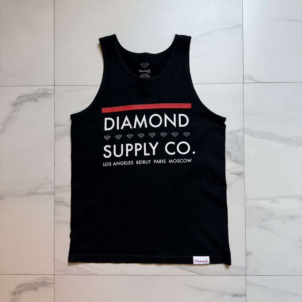 Diamond Supply Co. Diamond Supply Co. LA/Beirut/Paris/Moscow Tank Size US M / EU 48-50 / 2 - 2 Thumbnail