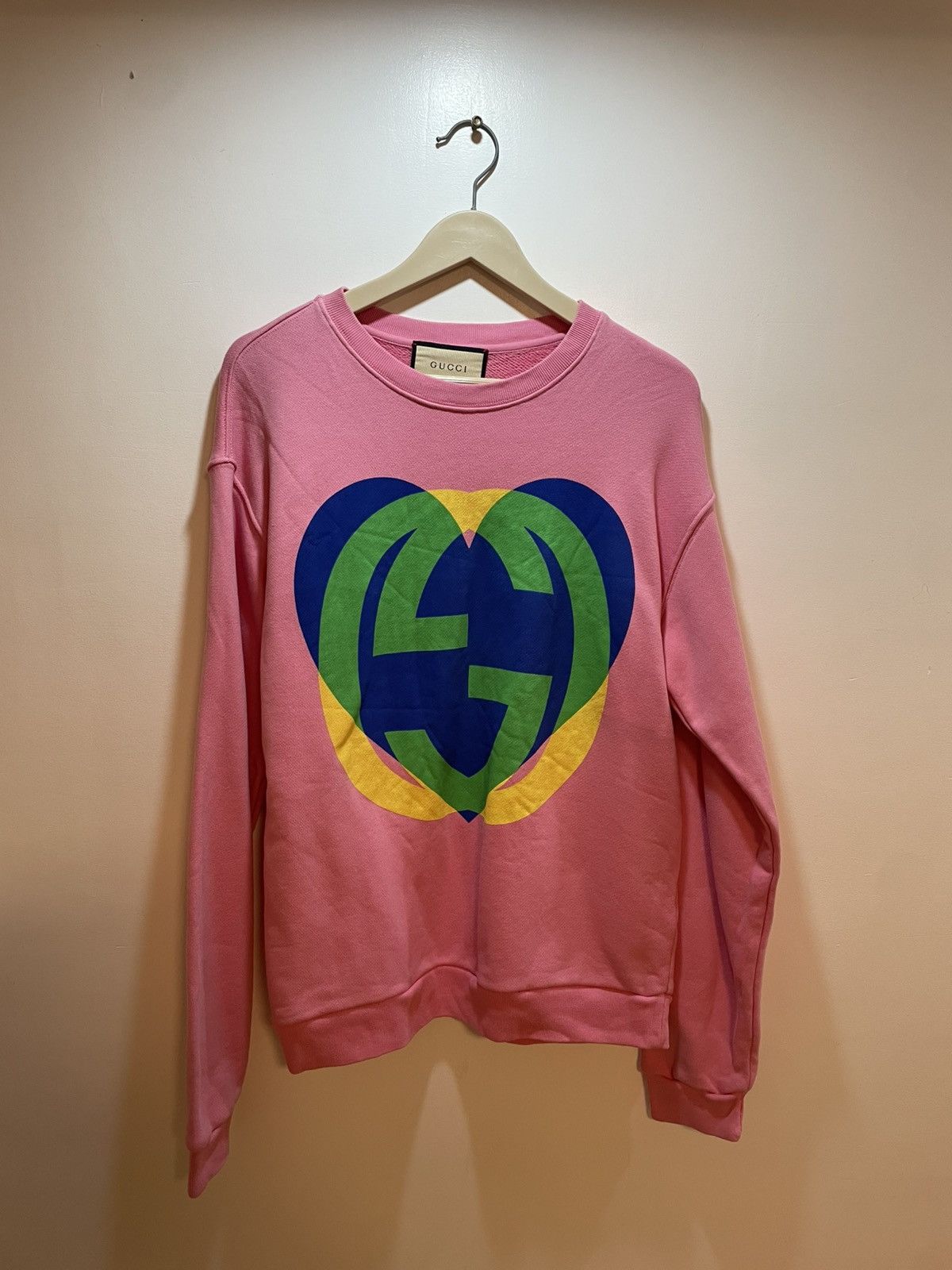 Gucci Gucci Interlocking G heart sweatshirt Size US M / EU 48-50 / 2 - 1 Thumbnail