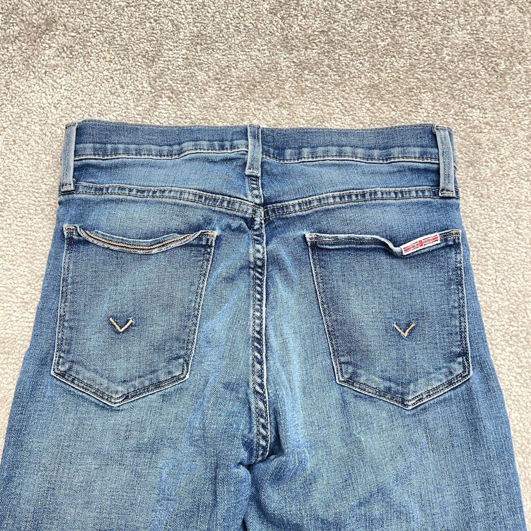 Hudson VINTAGE Hudson Blair Straight Leg Denim Jeans Women 26 Blue Medium Wash 27x27 Fall Winter Spring Summer Mens Size 26" / US 2 / IT 38 - 6 Thumbnail