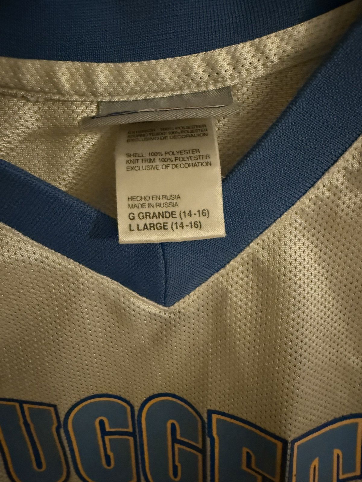 Vintage Carmelo Anthony Nuggets Jersey Size US M / EU 48-50 / 2 - 3 Thumbnail