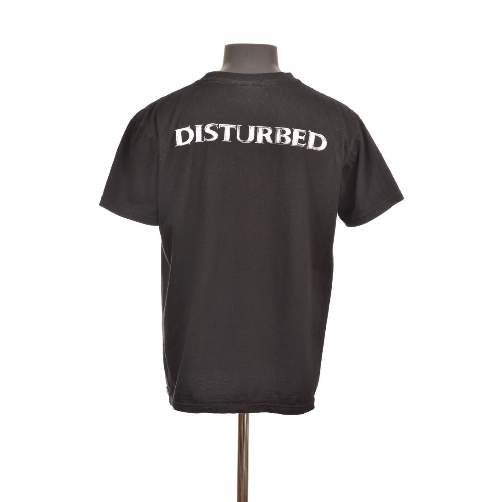 Vintage VINTAGE Hot Rock Disturbed The Guy Rock T-Shirt M Black Mens XS? Size US M / EU 48-50 / 2 - 4 Thumbnail