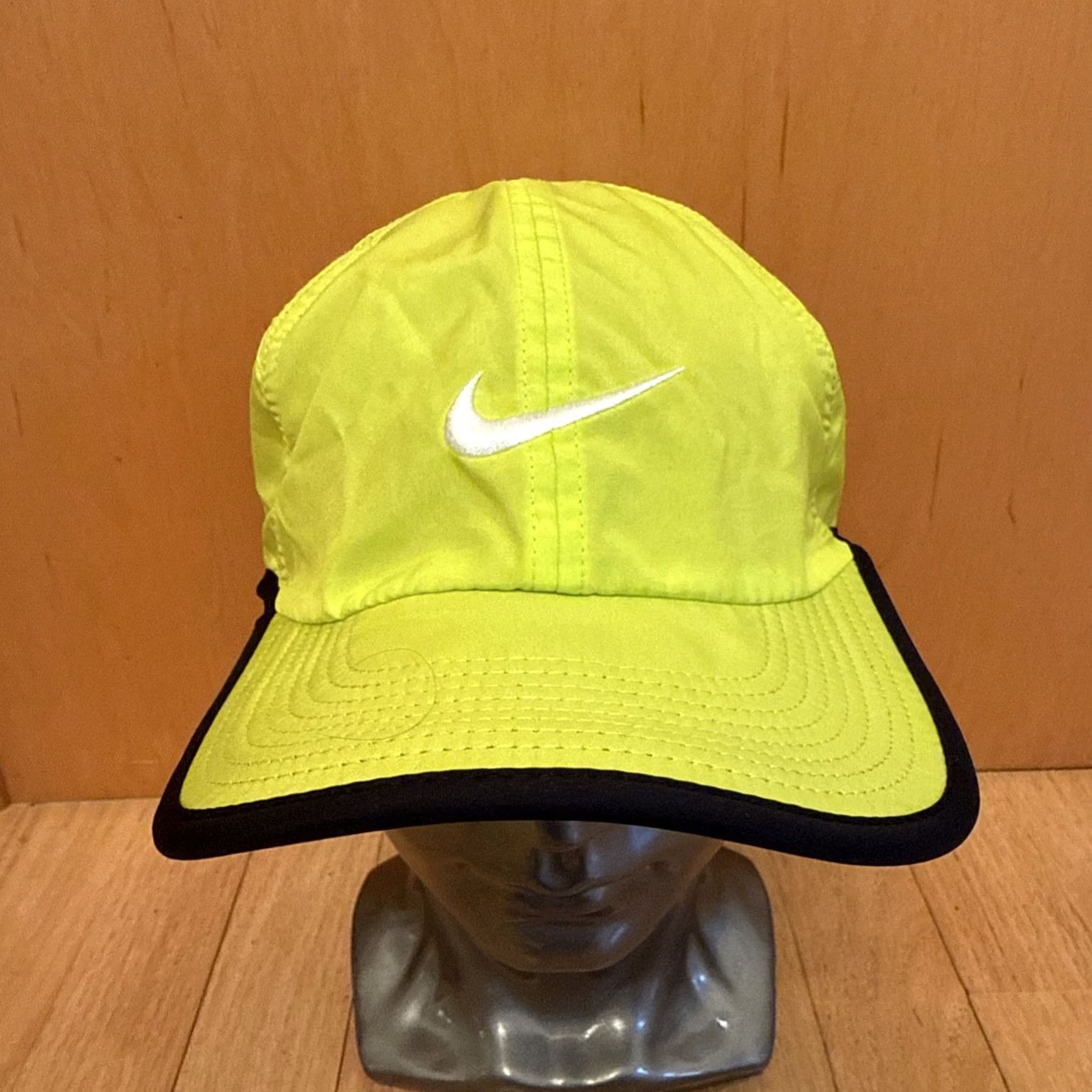 Nike Nike Hat Cap Strap Back One Size Volt Yellow Featherlight Dri-FIT Running Mens Size ONE SIZE - 2 Thumbnail