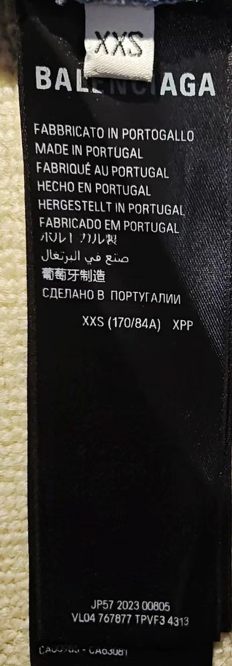 Balenciaga Balenciaga 23fw Phantom Overlap 3 B Gradient 2412-Nextarrow Size US XXS / EU 40 - 5 Thumbnail