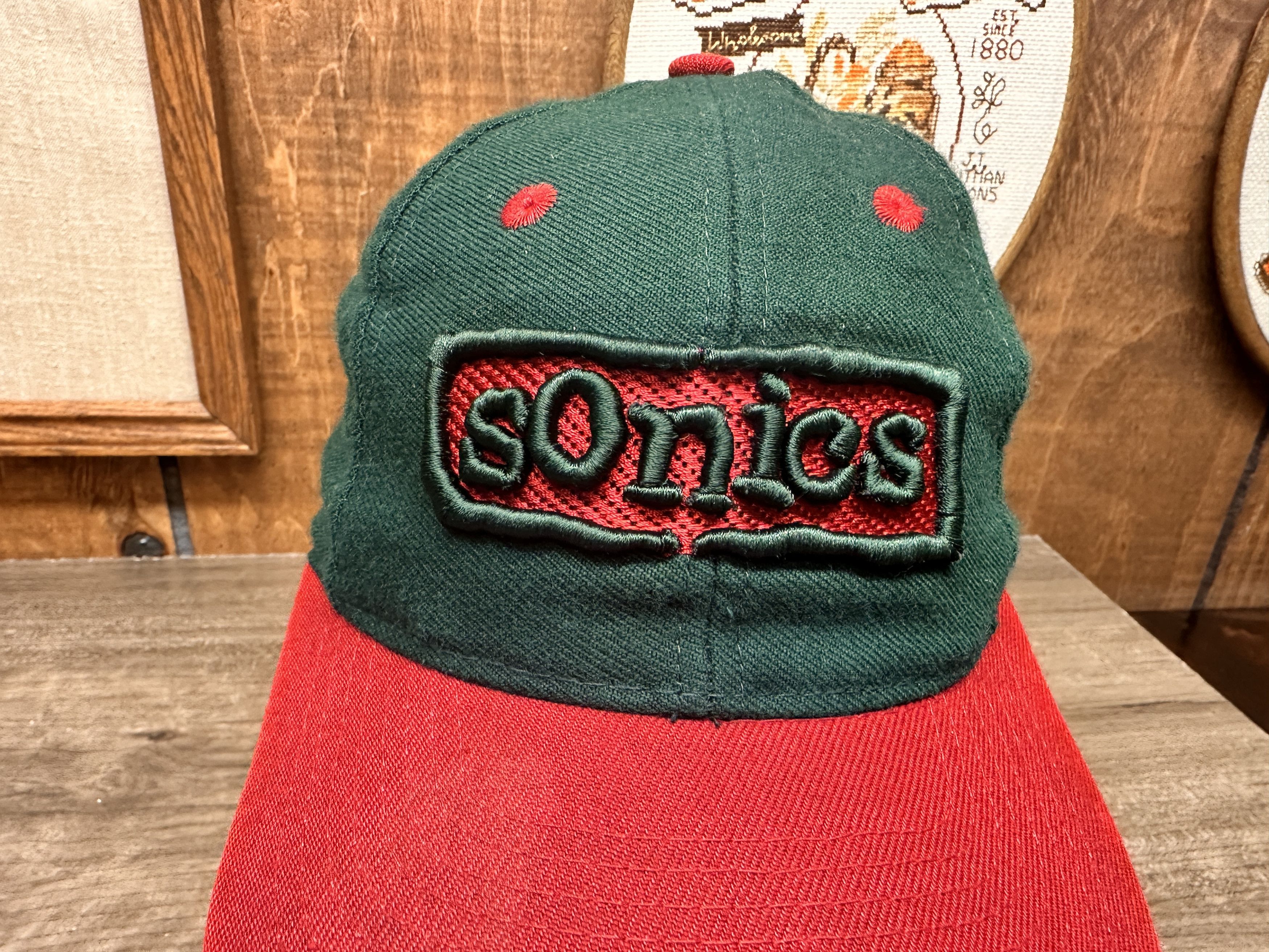 NBA Vintage 90s Seattle Supersonics Snapback hat Size ONE SIZE - 3 Thumbnail