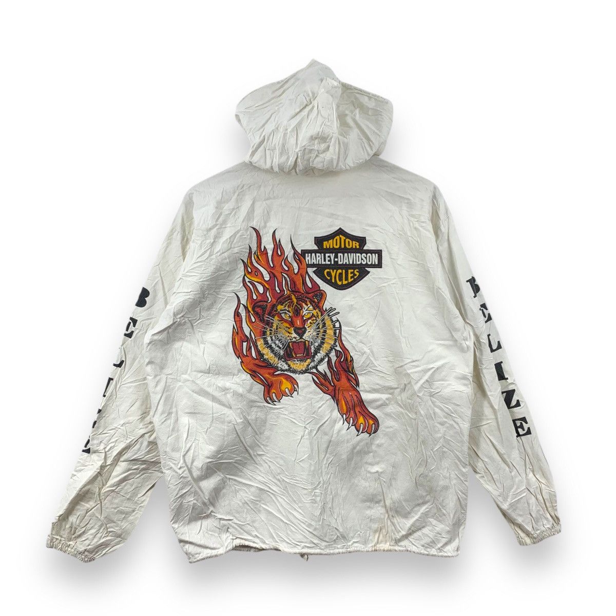 Harley Davidson Vintage HARLEY DAVIDSON MOTORCYCLE Belize Tiger Size US XL / EU 56 / 4 - 1 Thumbnail