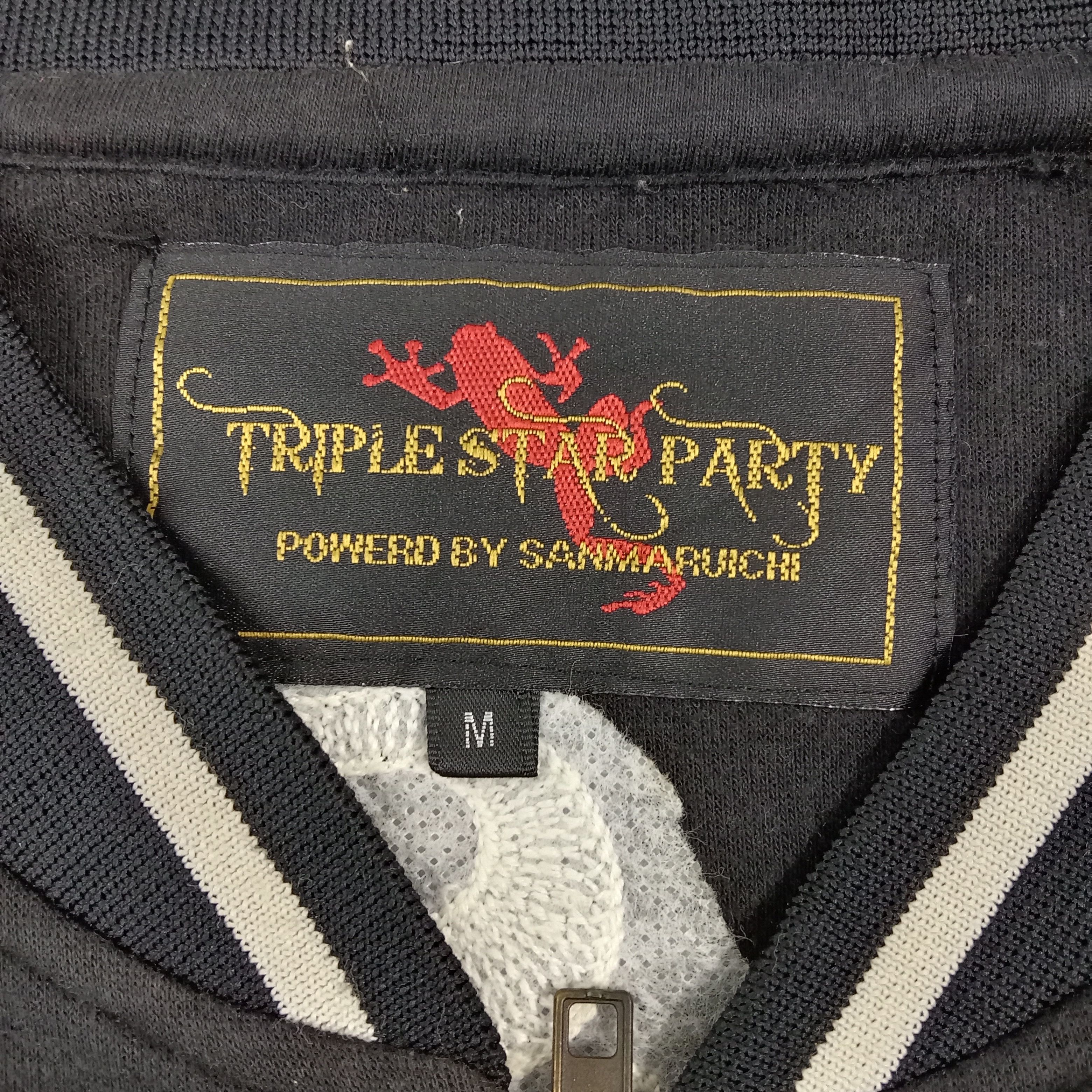 Japanese Brand Triple Star Party Embroidery Sweater Jacket C264N8 Size US M / EU 48-50 / 2 - 4 Thumbnail