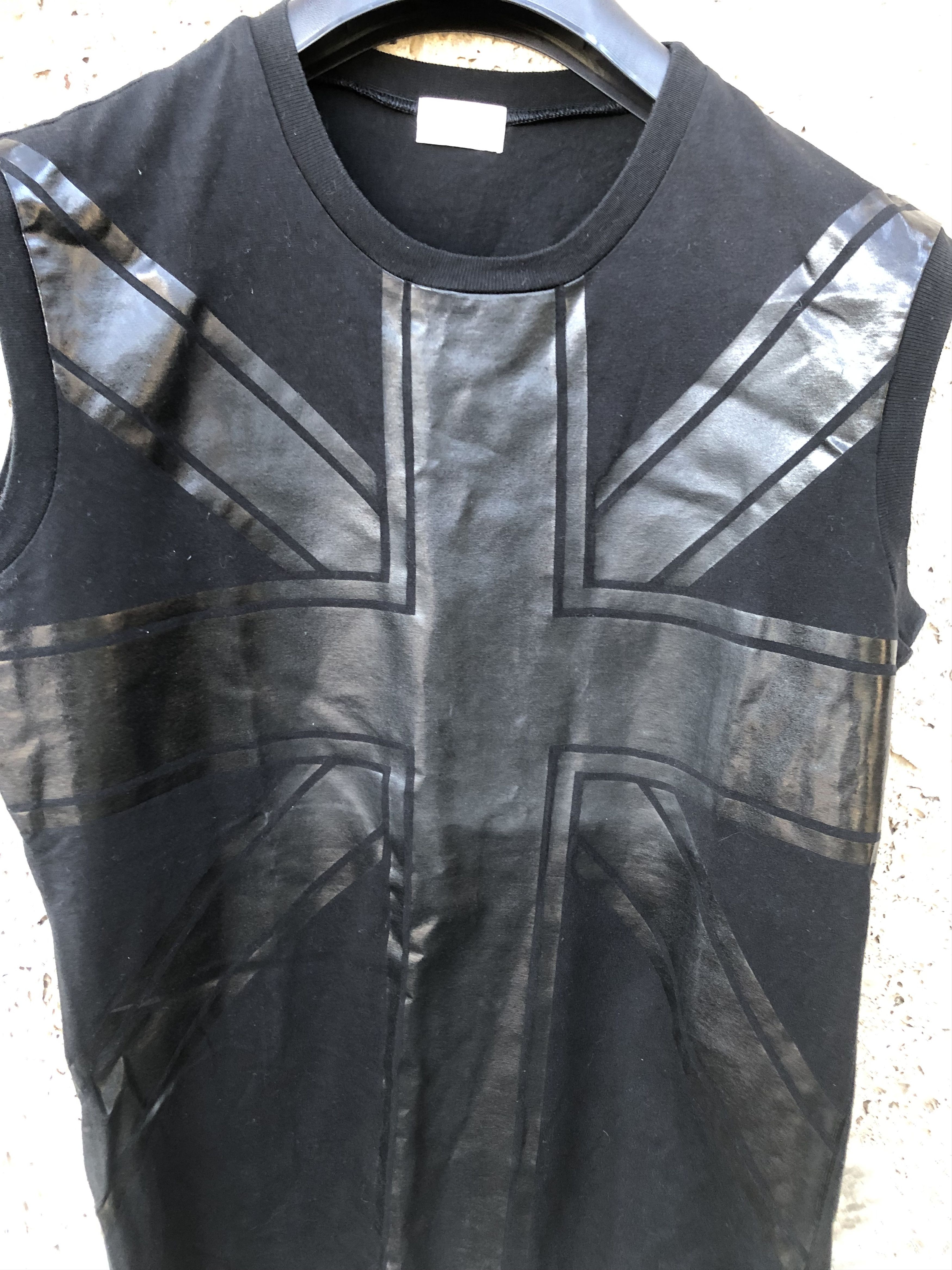 Helmut Lang Vintage Helmut Lang Union Jack Top Size US M / EU 48-50 / 2 - 8 Thumbnail