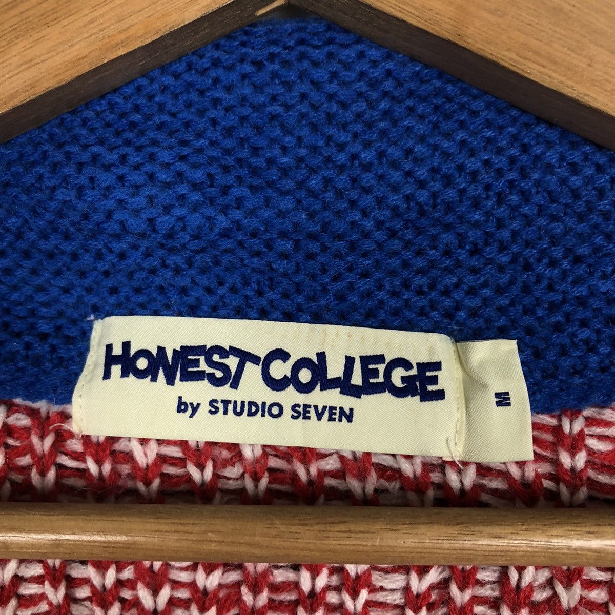 Hysteric Glamour VINTAGE KNIT JACKET HONEST COLLEGE INSPIRE HYSTERIC GLAMOUR Size US M / EU 48-50 / 2 - 12 Thumbnail