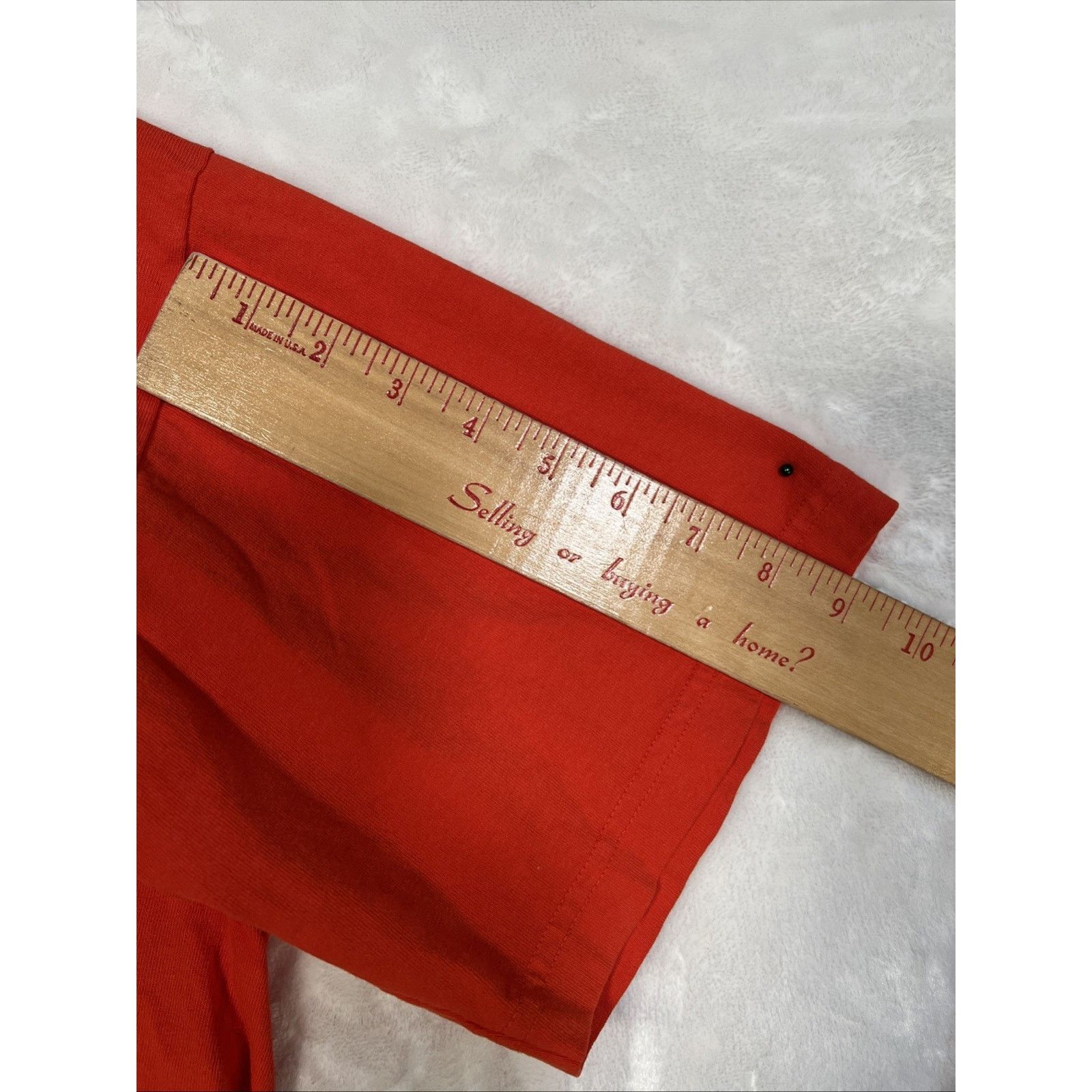 Extra Butter EXTRA BUTTER New York Big Crest Sz Large Logo Shirt Orange Size US L / EU 52-54 / 3 - 8 Thumbnail