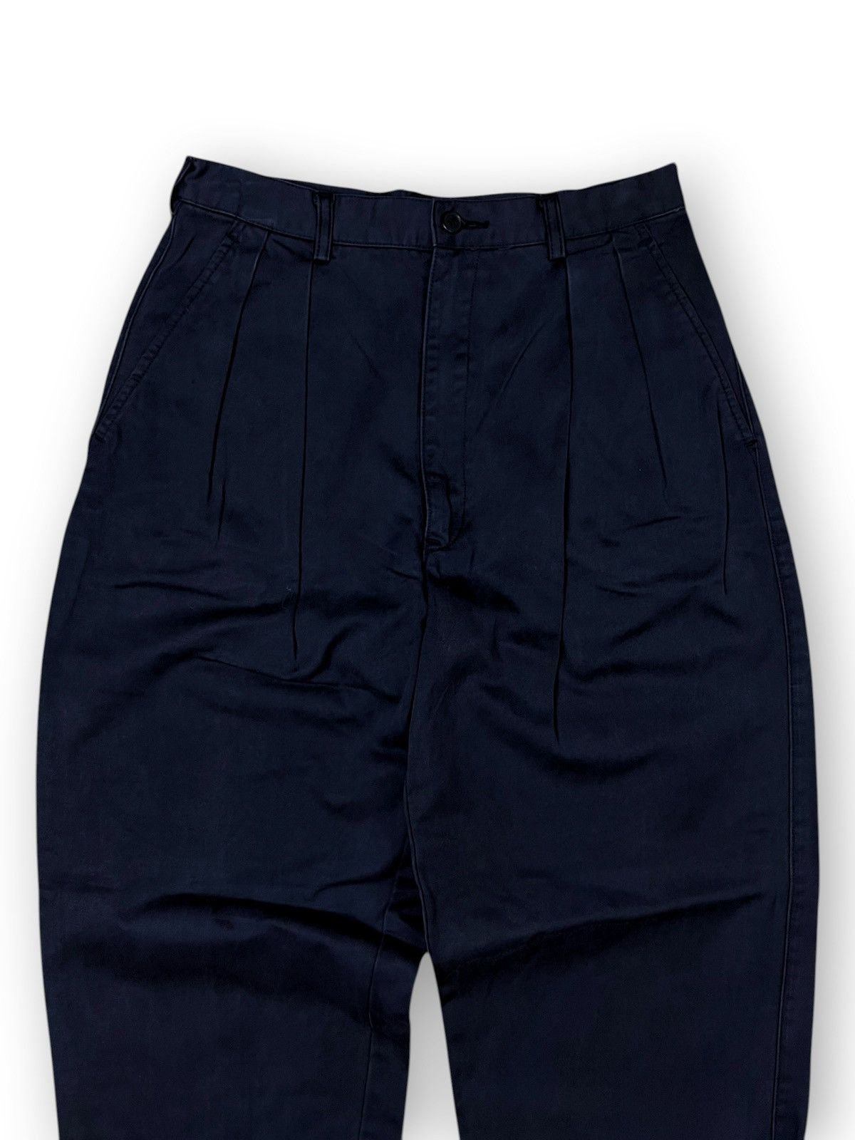 Nigel Cabourn Nigel Cabourn Vintage Double Pleated Trousers Size US 27 - 3 Thumbnail