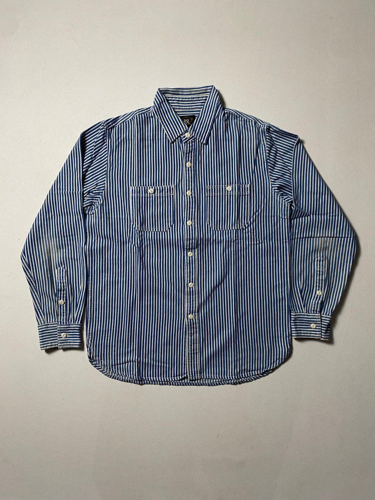 RRL Ralph Lauren Hickory Long-Sleeve Shirt