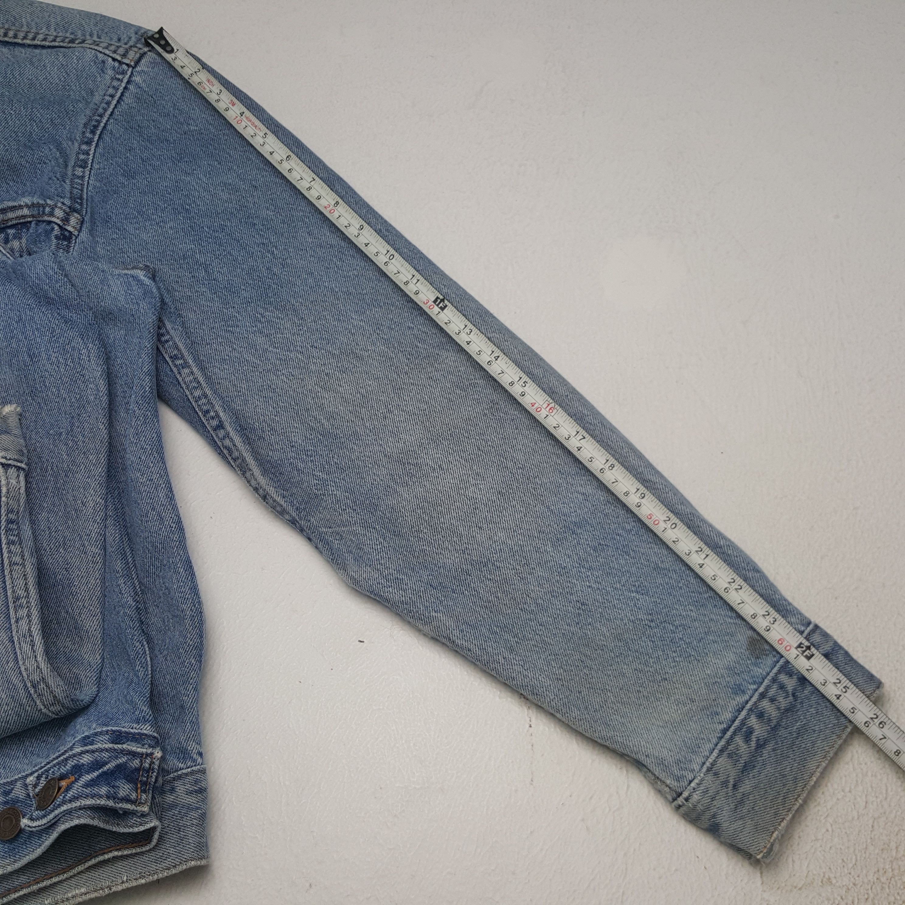 Levi's × Vintage Vintage Levi's X Jamiroquai Rock Custom Denim Jacket C281N5 Size US L / EU 52-54 / 3 - 7 Thumbnail