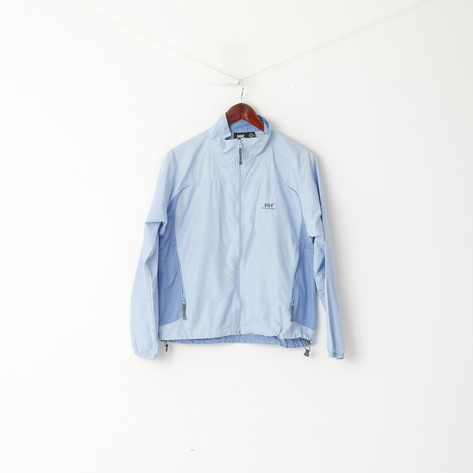 Helly Hansen Helly Hansen Women L Jacket Blue Lightweight 0443 Size L / US 10 / IT 46 - 2 Thumbnail