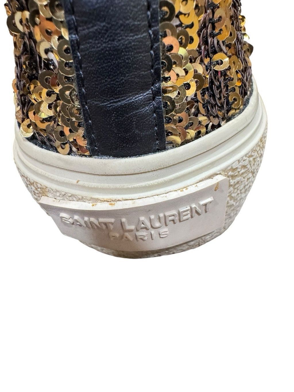 Saint Laurent Paris Saint Laurent Sequin Skate Sneakers in Box 6.5 US Size US 6.5 / IT 36.5 - 9 Thumbnail