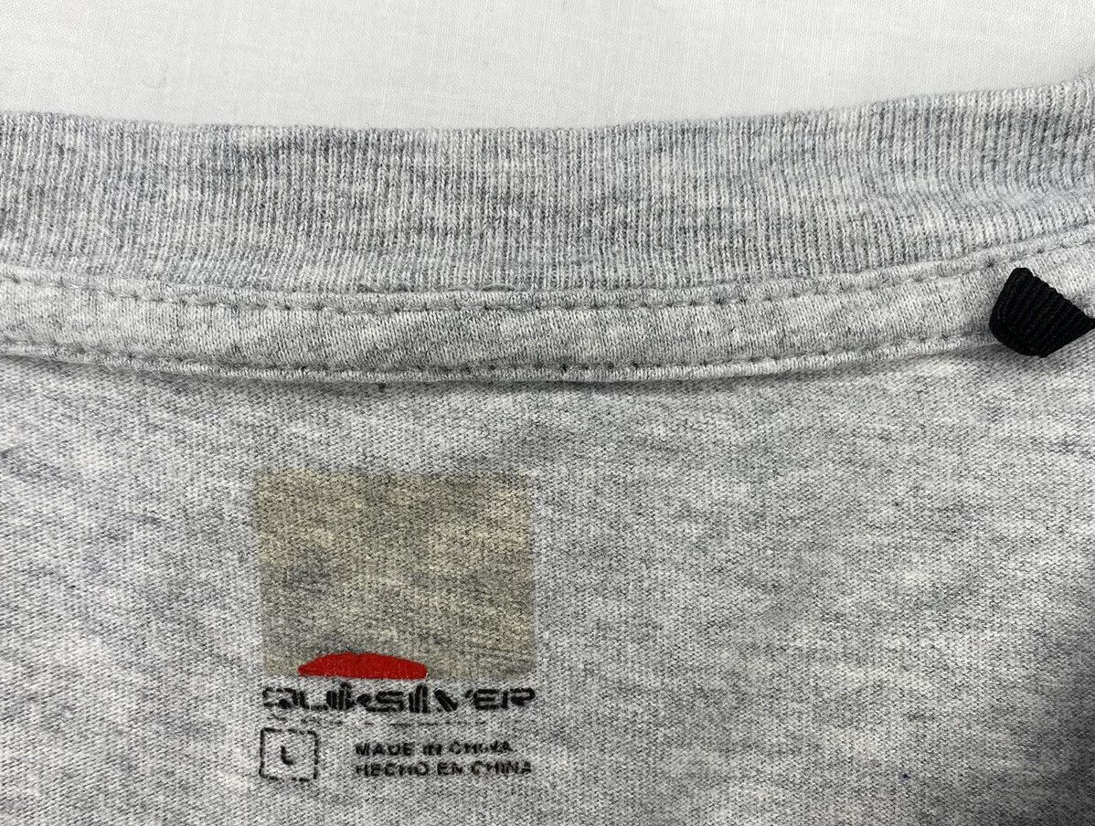 Quiksilver Quiksilver Tee Shirt Surf Skate Gray T-Shirt Y2K Large L Size US L / EU 52-54 / 3 - 4 Thumbnail