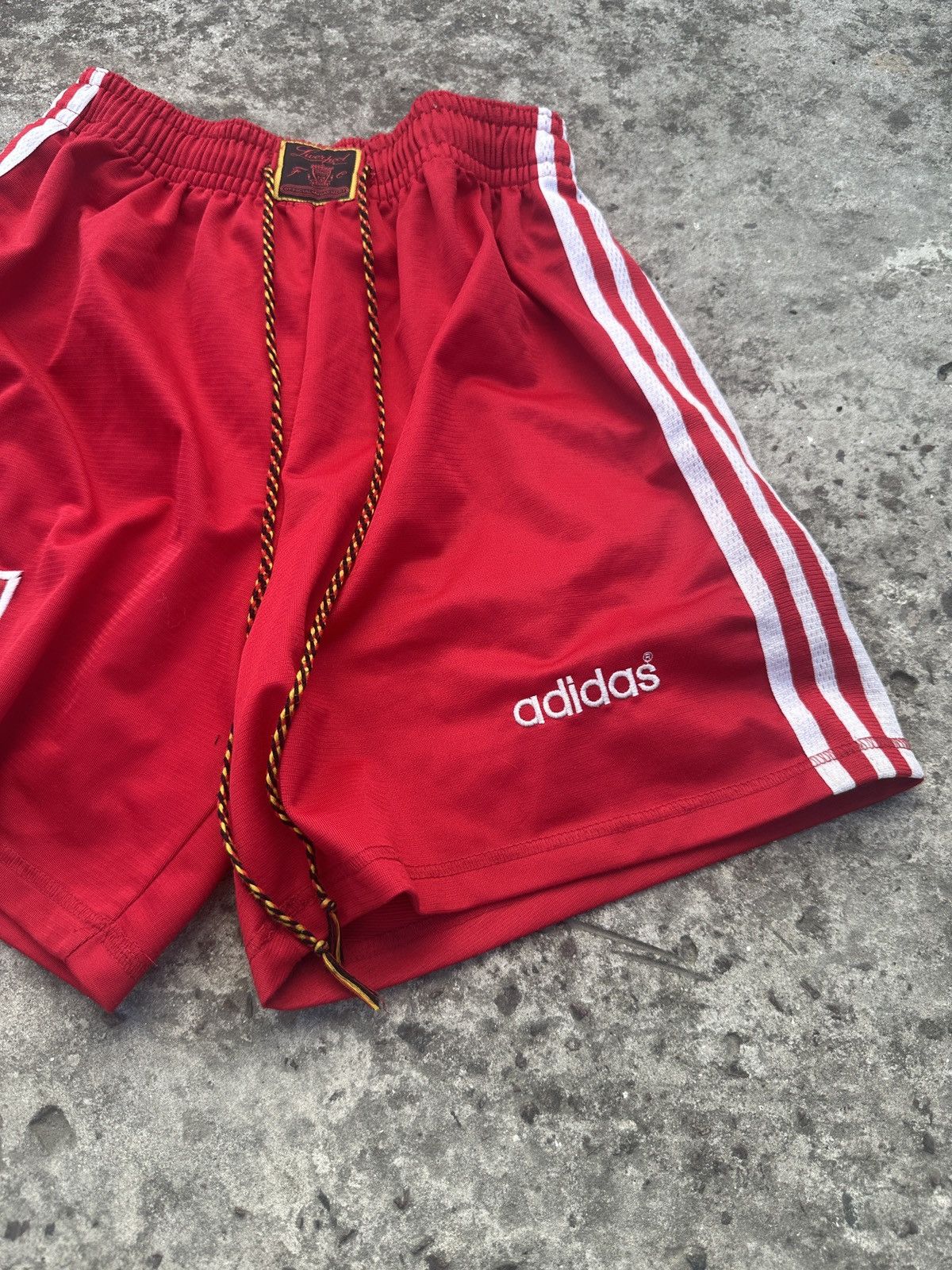 Adidas Vintage adidas Liverpool soccer Shorts Blokecore Rare M 90s Size US 32 / EU 48 - 3 Thumbnail
