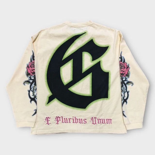 Godspeed Godspeed 'Vandal' LS Bone Tee Size US S / EU 44-46 / 1 - 2 Thumbnail