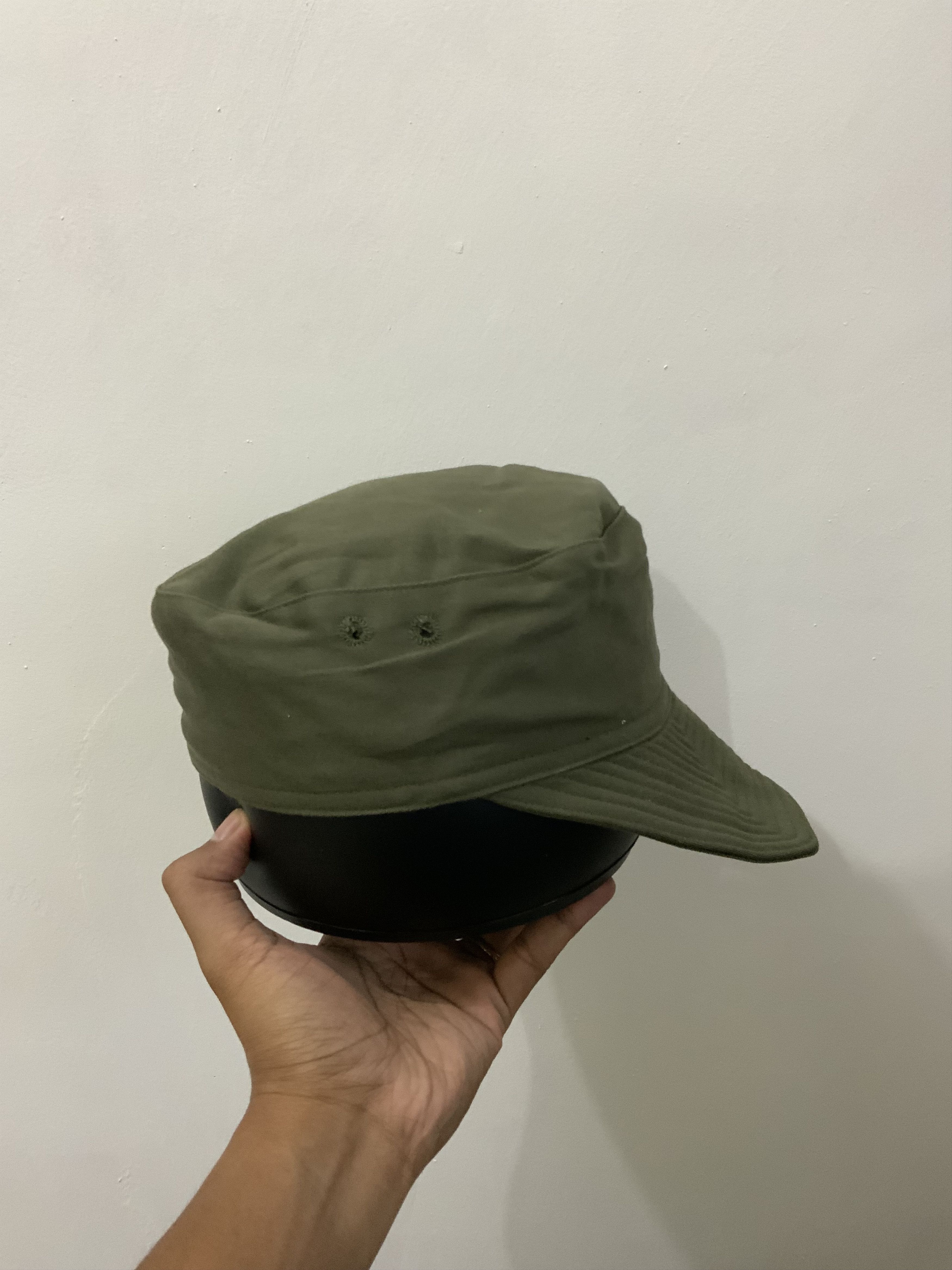 Vintage Vintage Warein Flers 1975 Military Bondage Hat Size ONE SIZE - 4 Thumbnail