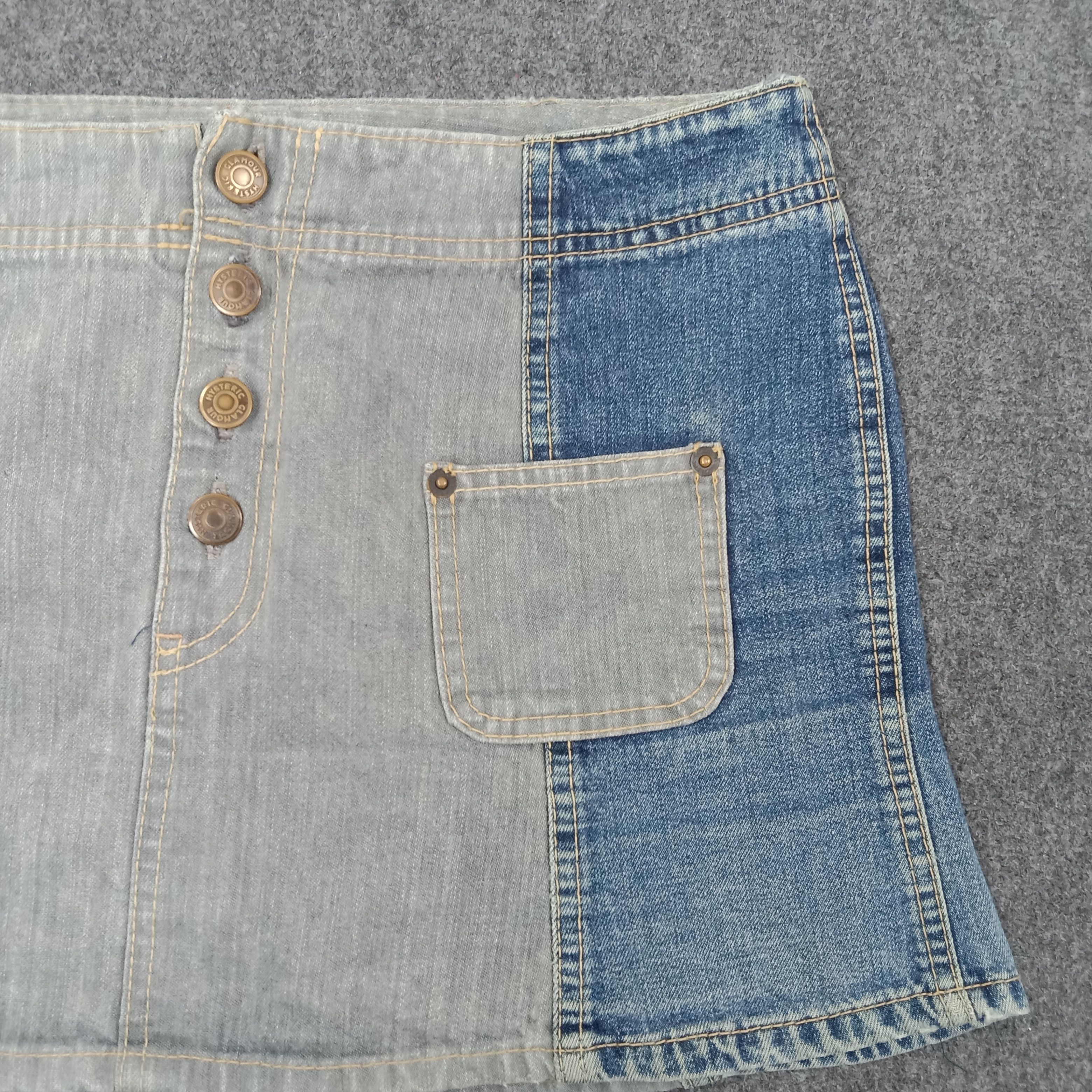 Hysteric Glamour Hysteric Glamour Japanese Brand Denim Skirts c235n1 Size 28" / US 6 / IT 42 - 2 Thumbnail