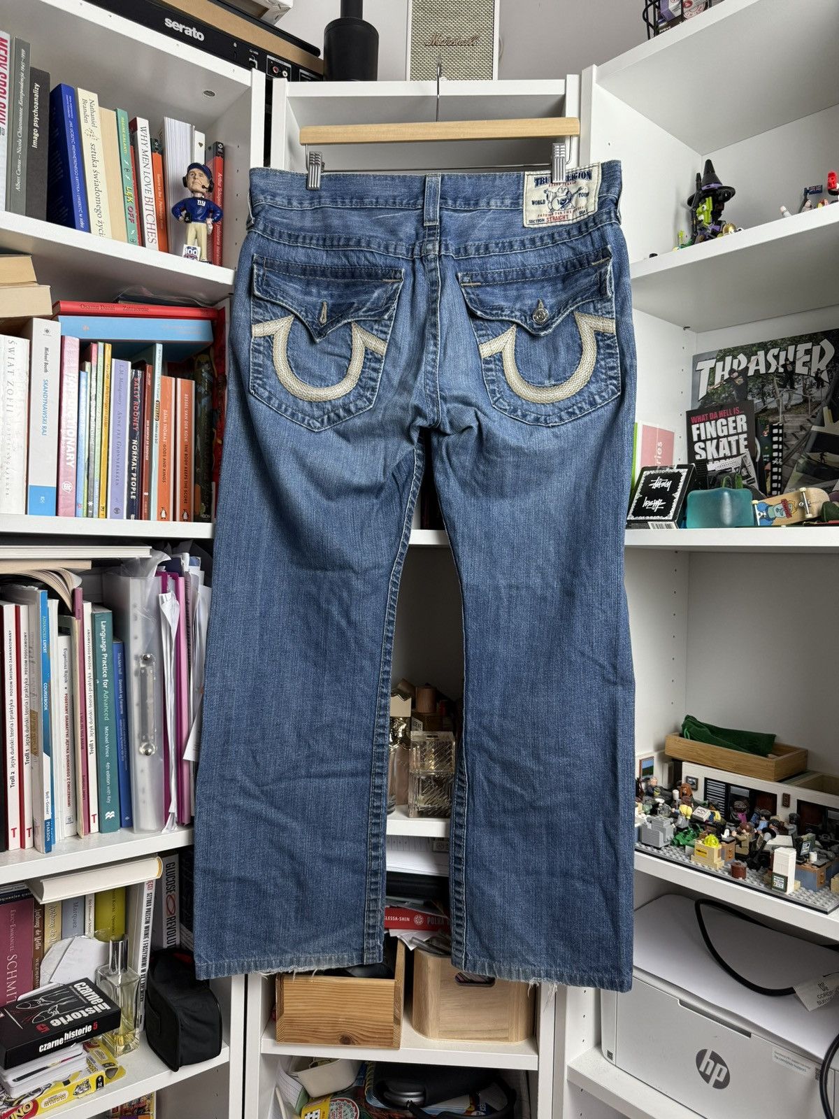 True Religion × Vintage VIntage y2k True Religion bobby super T baggy denim pants 36 Size US 36 / EU 52 - 1 Thumbnail