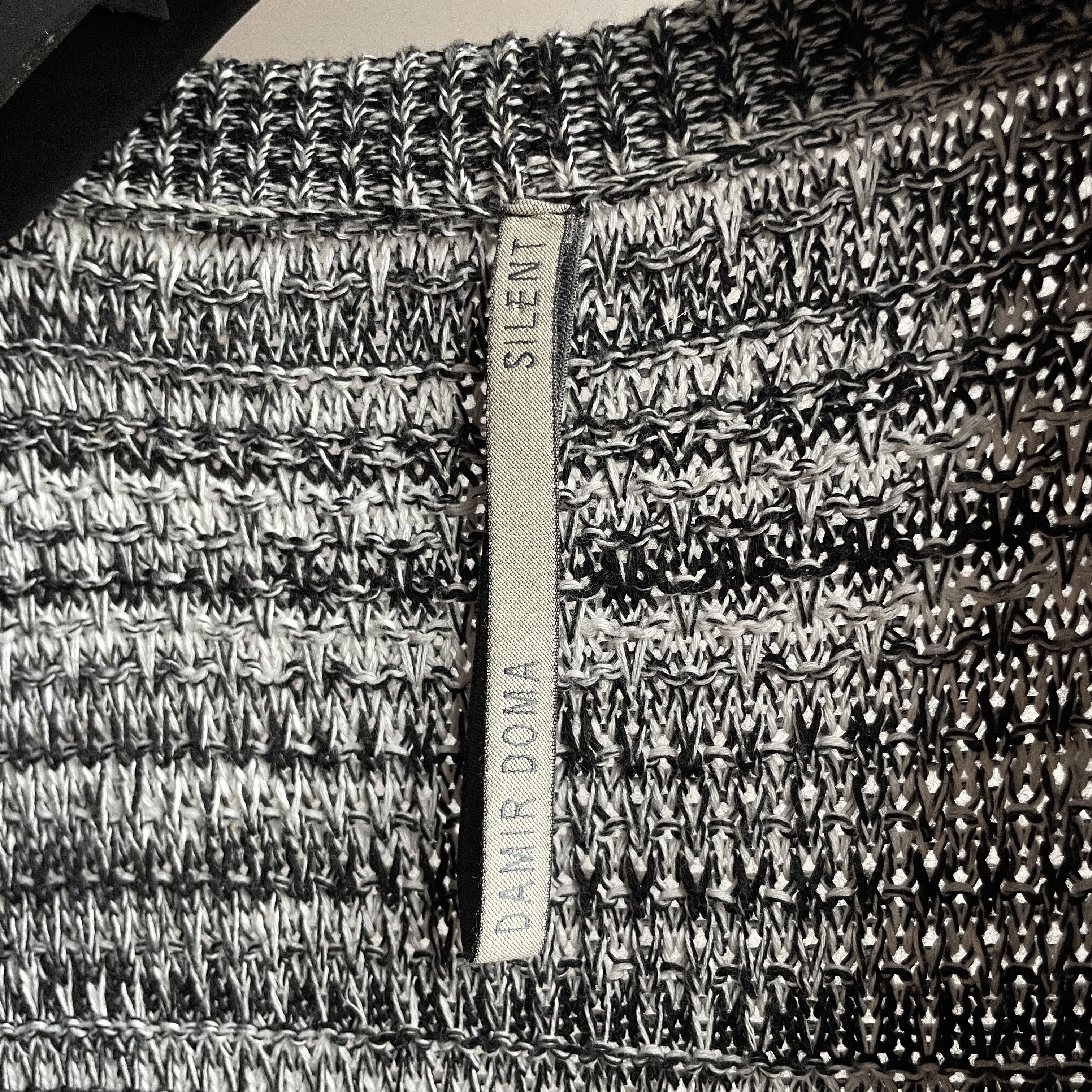 Silent By Damir Doma Silent By Damir Doma Melange Cotton Long Cardigan Size S Size US S / EU 44-46 / 1 - 7 Thumbnail