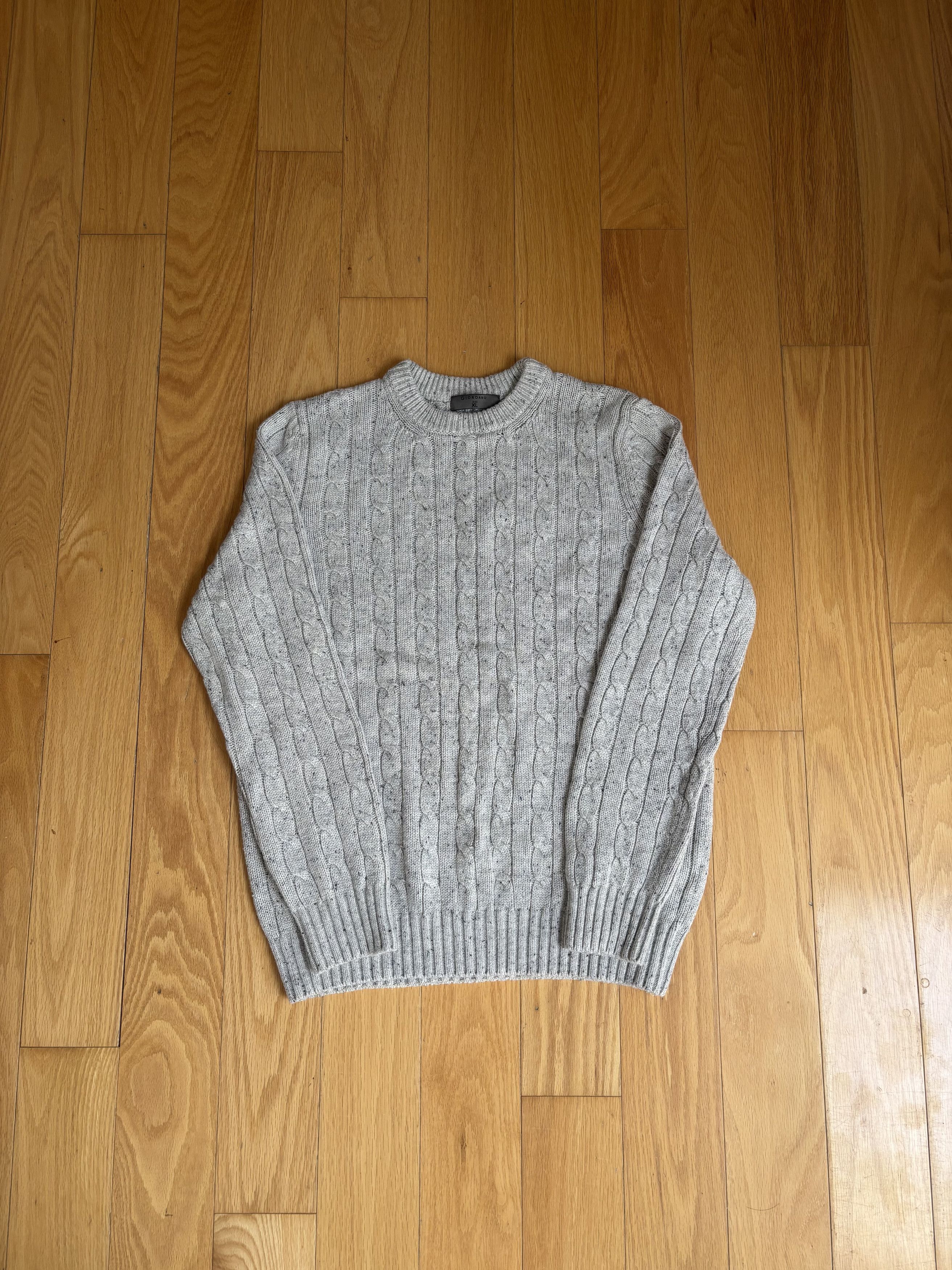 Giordano Giordano Cable Knit Jumper XL Size US XL / EU 56 / 4 - 1 Thumbnail