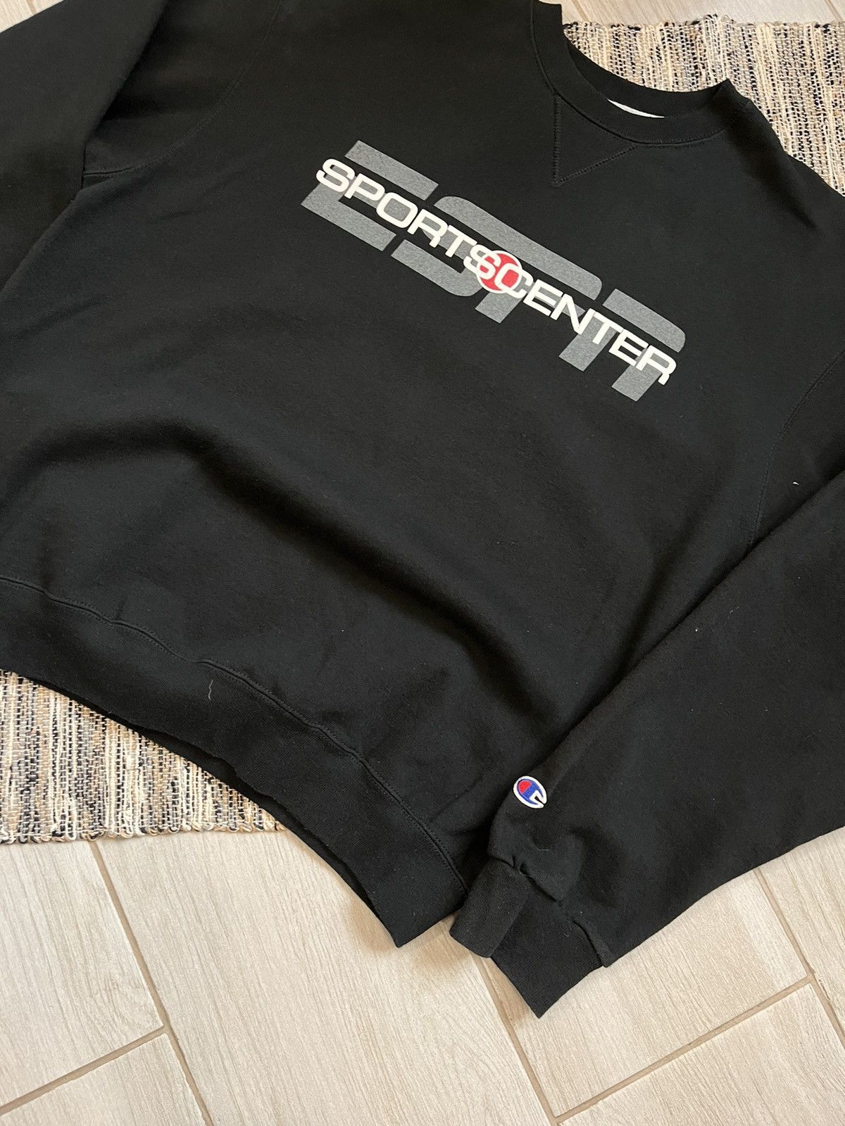 Champion × Vintage Vintage Champion blank sweatshirt Sport Center ESPN Size US L / EU 52-54 / 3 - 6 Thumbnail