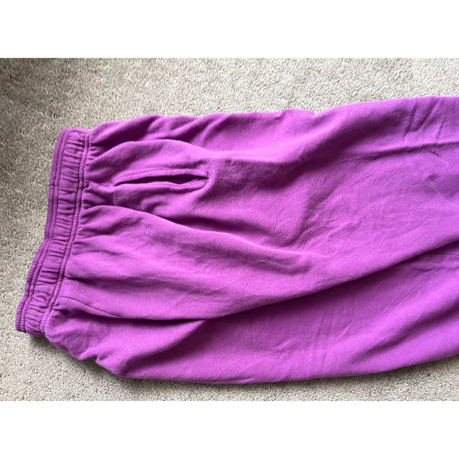 Victoria's Secret Victoria's Secret PINK Sweatpants Women XS Purple Logo Jogger Casual Activewear Size 26" / US 2 / IT 38 - 4 Thumbnail