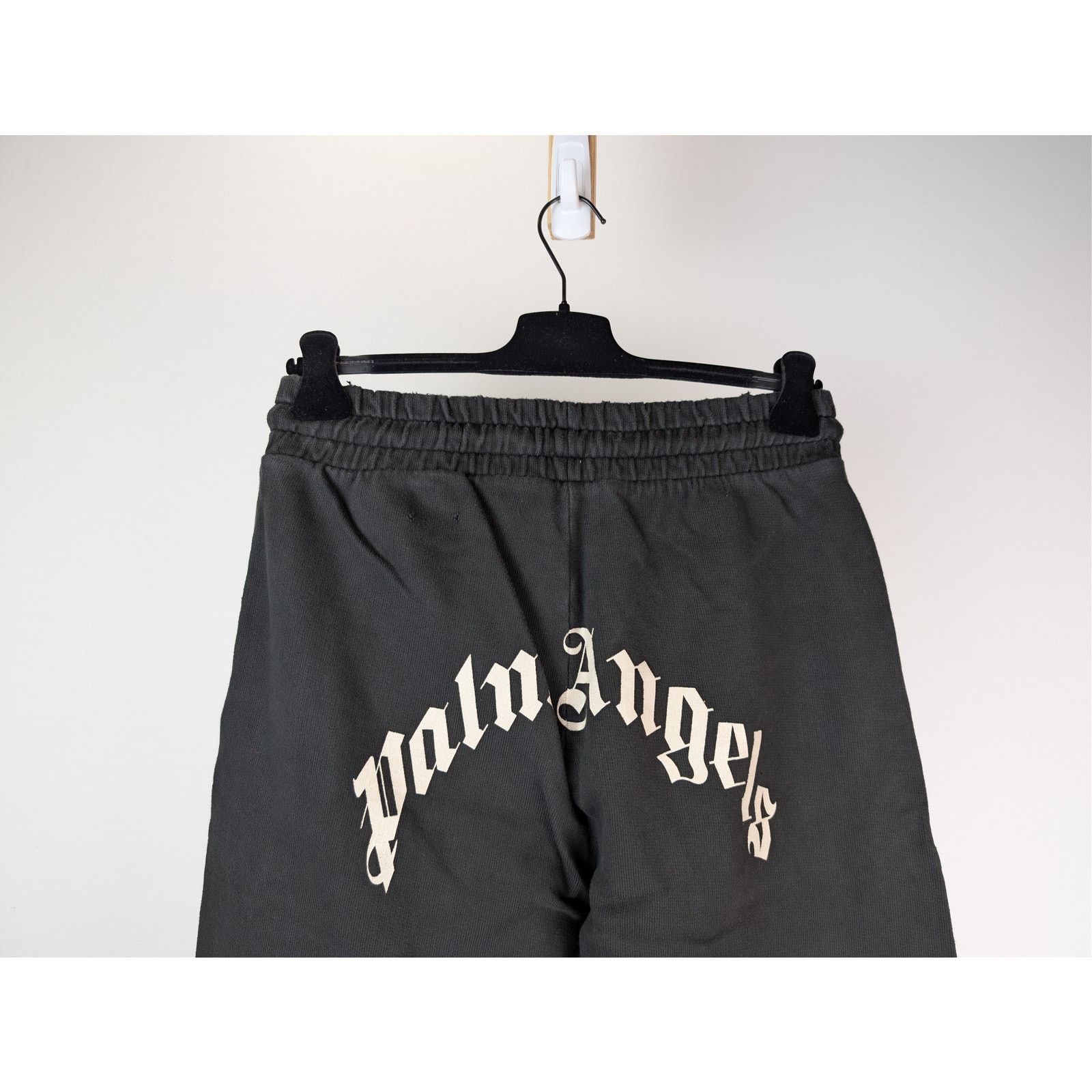 Palm Angels o1rshd1 GD Graffiti Flames 🔥 Sweatpants in Black / Red Size US 34 / EU 50 - 13 Thumbnail