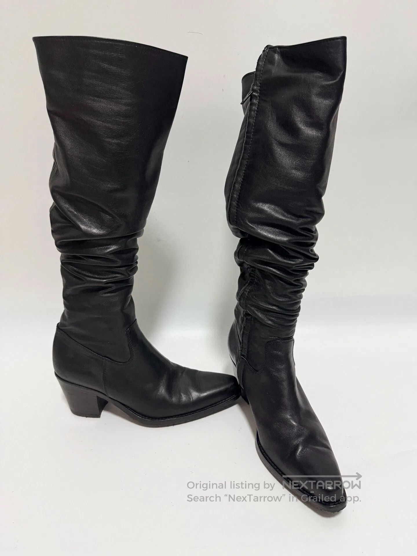 Junya Watanabe Junya Watanabe Black Tall Boots 37. Size US 6 / IT 36 - 6 Thumbnail