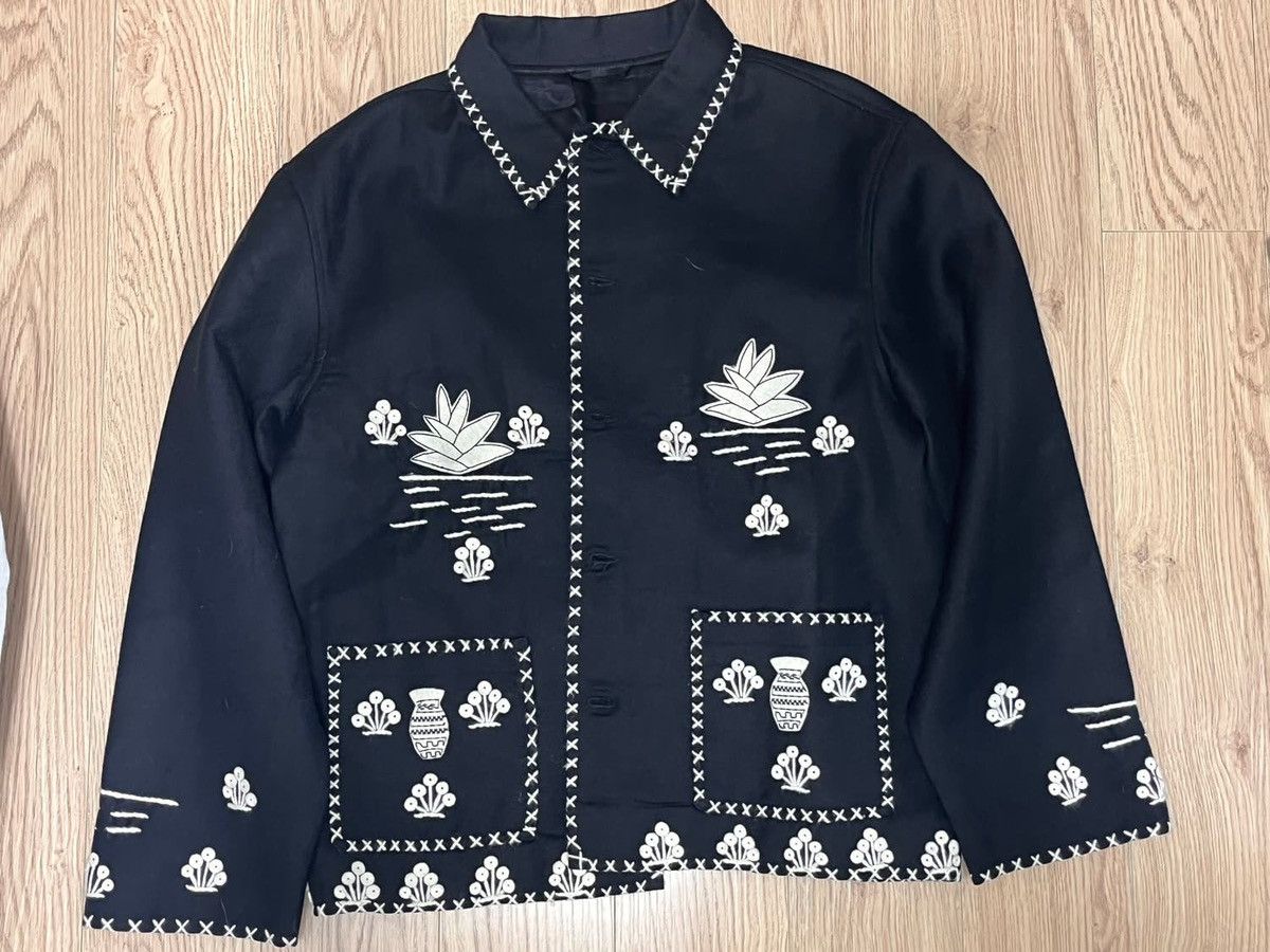 Bode Desert Wool Souvenir Jacket