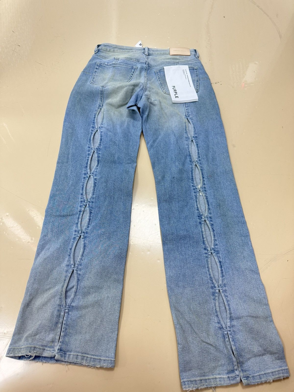 Other Purple Brand Basalt Slim Straight Jeans Size 26" / US 2 / IT 38 - 5 Thumbnail