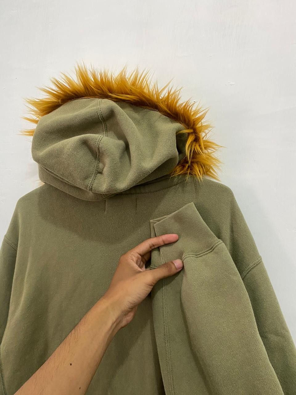 Polo Ralph Lauren 💥DoubleZipper💥Polo Ralph Lauren Fur Hoodie LGB Style Size US L / EU 52-54 / 3 - 10 Thumbnail
