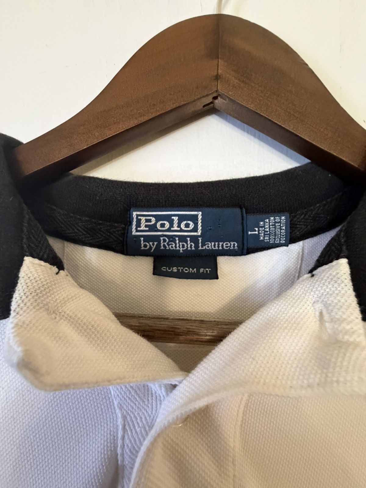 Polo Ralph Lauren Ralph lauren white #9 Sports Polo Size US L / EU 52-54 / 3 - 6 Thumbnail