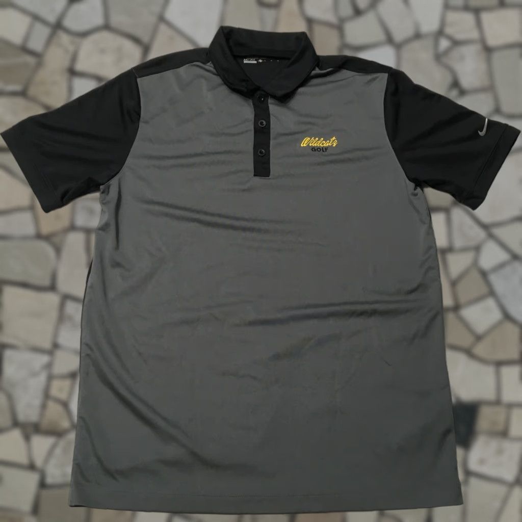 Nike Nike Golf Polo Shirt Mens M Gray Dri-Fit Reg Short Sleeve Sports Golf Brand Nike Golf Size US M / EU 48-50 / 2 - 1 Thumbnail