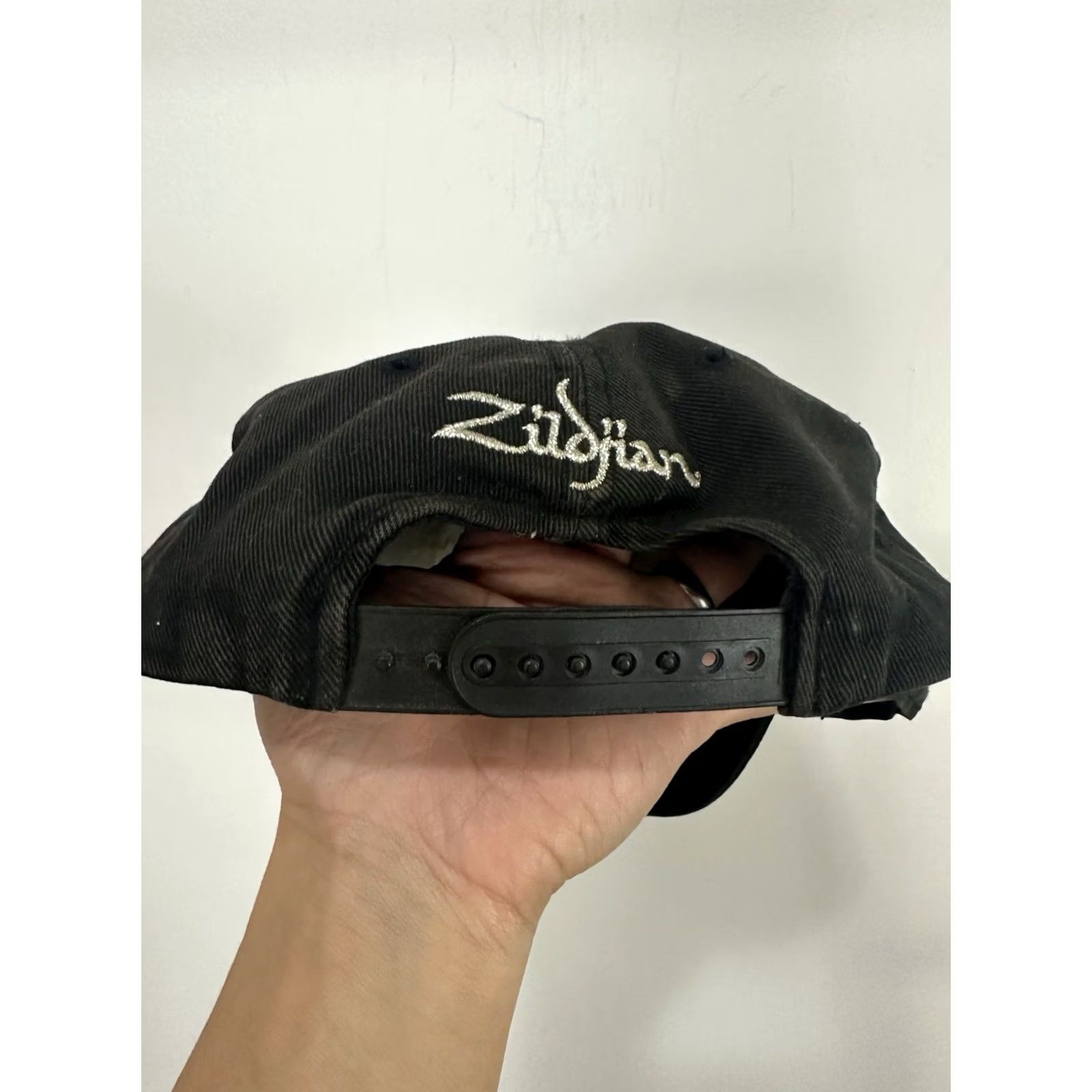 Vintage VINTAGE Zildjian Hat Snapback Black One Size Adjustable Unisex Adults Knit Cotton Music Classic Art Metal Casual Workwear Cap Cap Size ONE SIZE - 4 Thumbnail