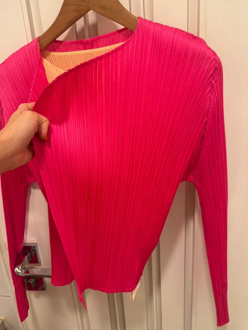 Issey Miyake Issey Miyake size:5 Pink cardigan Size XS / US 0-2 / IT 36-38 - 4 Thumbnail
