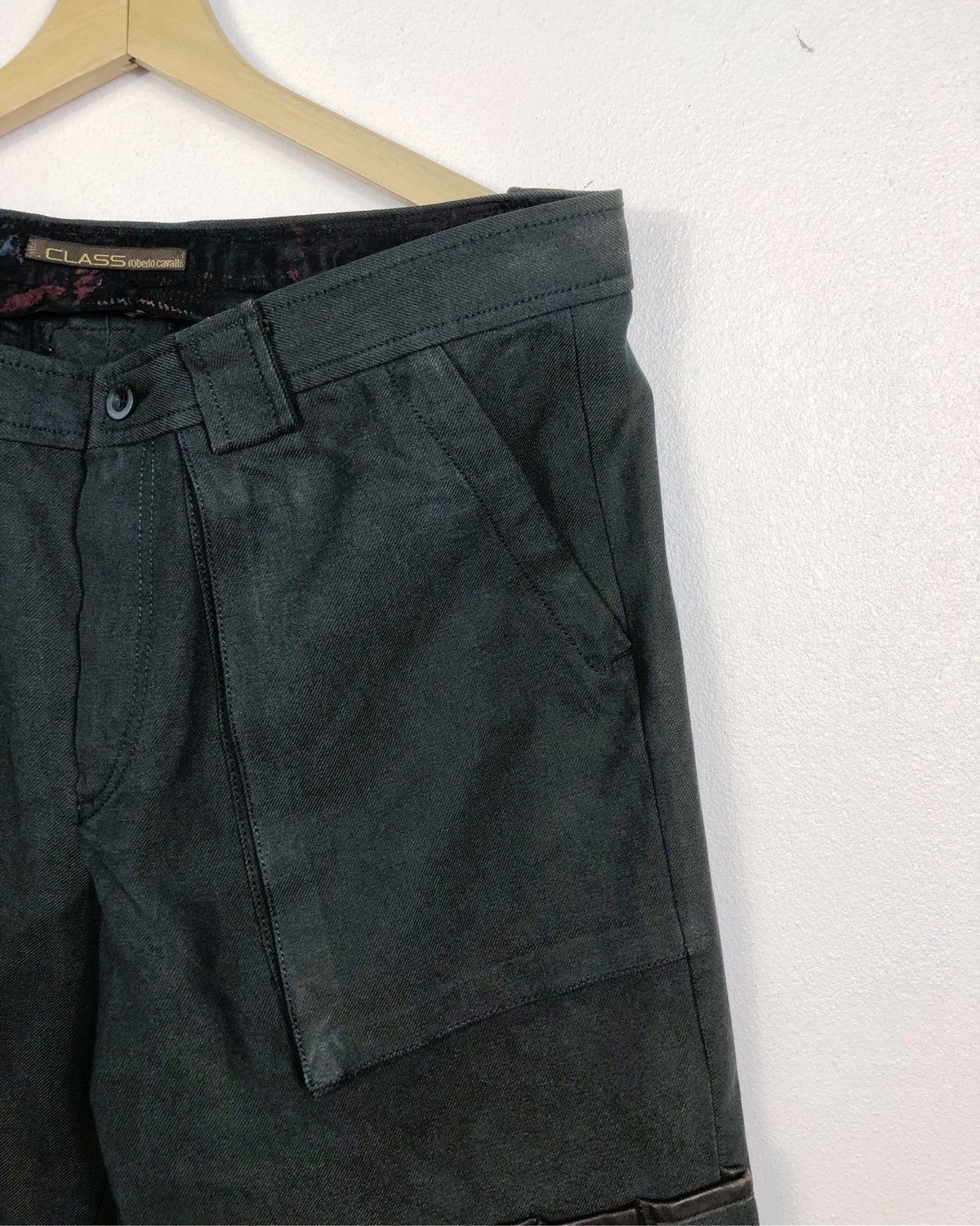 Roberto Cavalli Vintage Class by Roberto Cavalli Cargo Pants Made in Italy Size US 34 / EU 50 - 4 Thumbnail