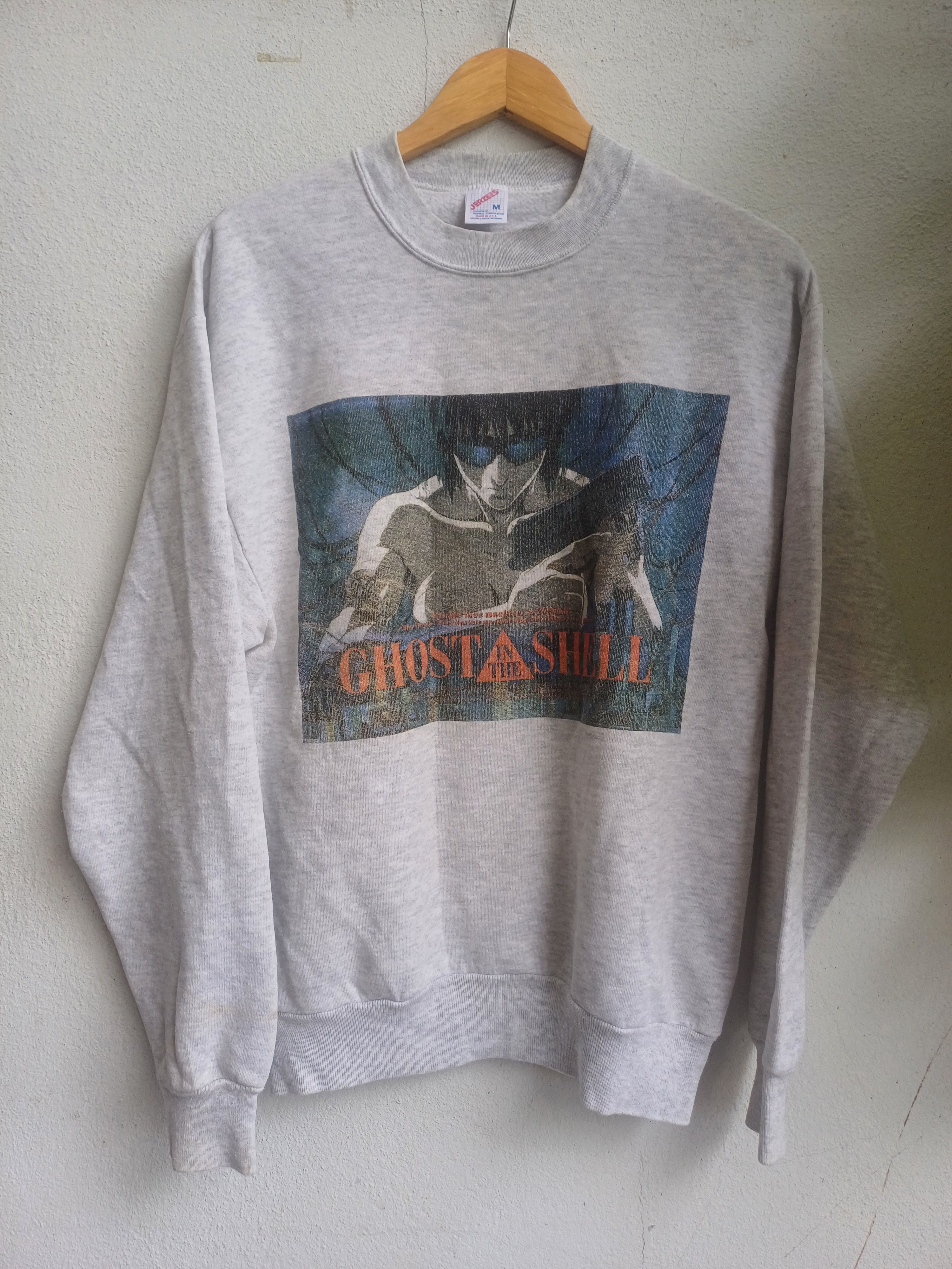 Vintage 90's Vintage Ghost In The Shell Sweatshirt Size US M / EU 48-50 / 2 - 1 Thumbnail