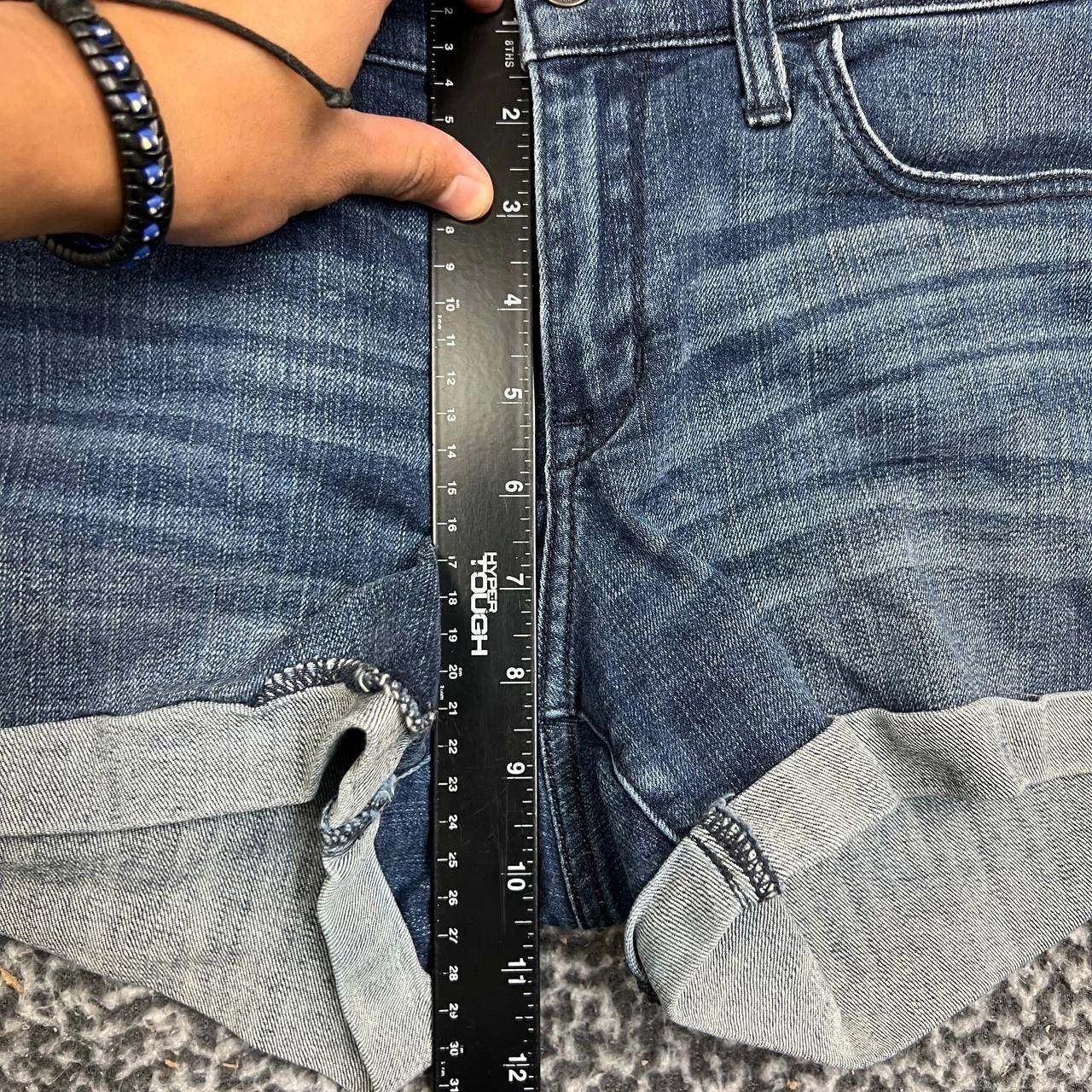 Abercrombie & Fitch Abercrombie & Fitch Shorts Women 6 Denim Jeans Cuffed 31x4 Size 31" - 5 Thumbnail