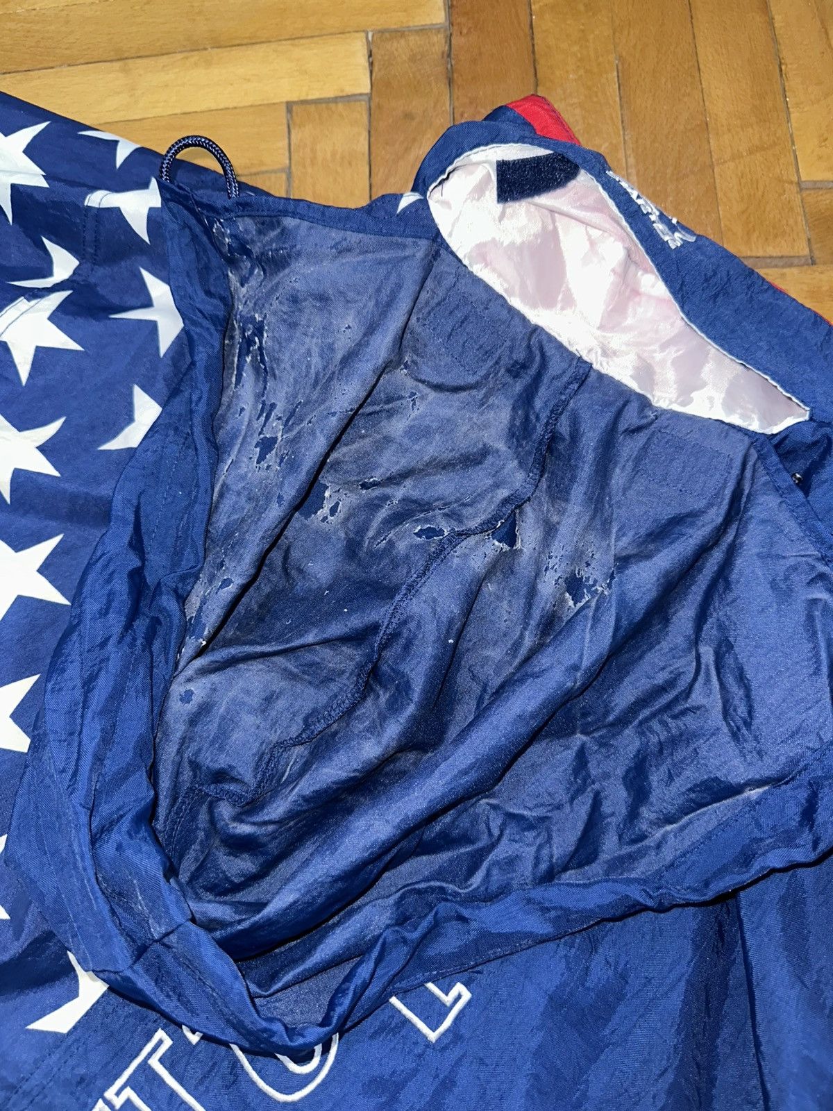USA Olympics × Vintage Vintage Starter Atlanta USA Olympics 1996 baggy windbreaker Size US L / EU 52-54 / 3 - 7 Thumbnail