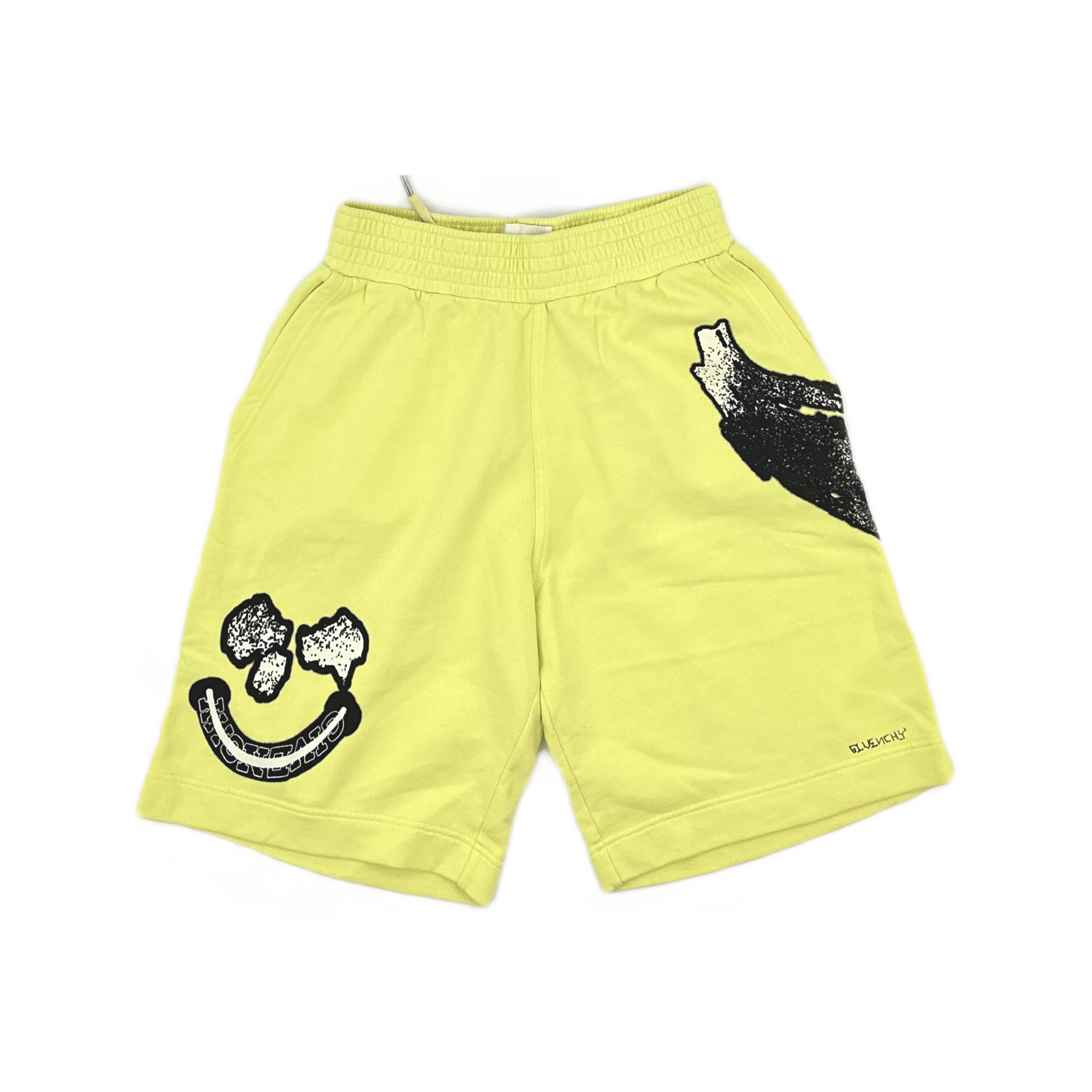 Givenchy Givenchy Yellow Graphic Logo Shorts Size S Size US 30 / EU 46 - 1 Thumbnail